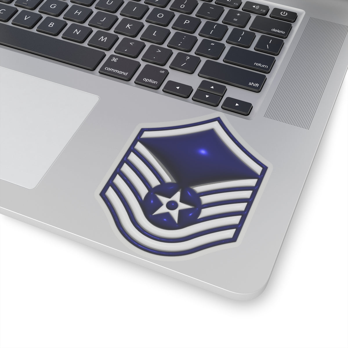 US Air Force E-7 Master Sergeant MSgt 3D Effect Stickers