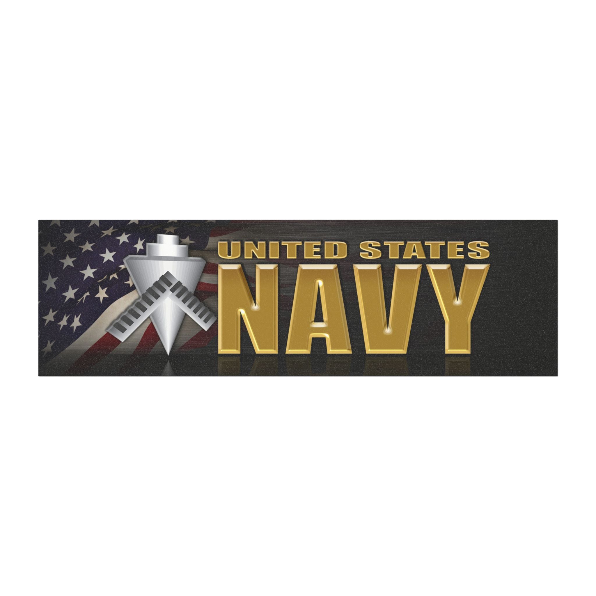 US Navy Builder Navy BU Car Magnets