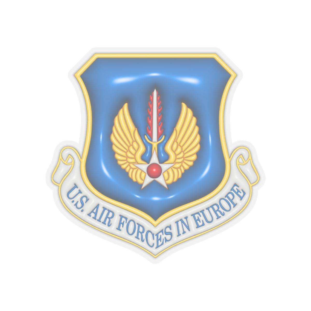 US Air Force in Europe 3D Effect Stickers