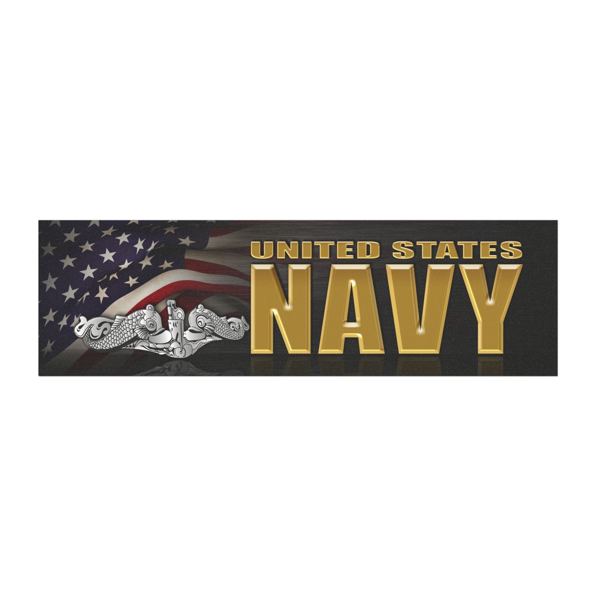 US Navy Submarine Enlisted Car Magnets