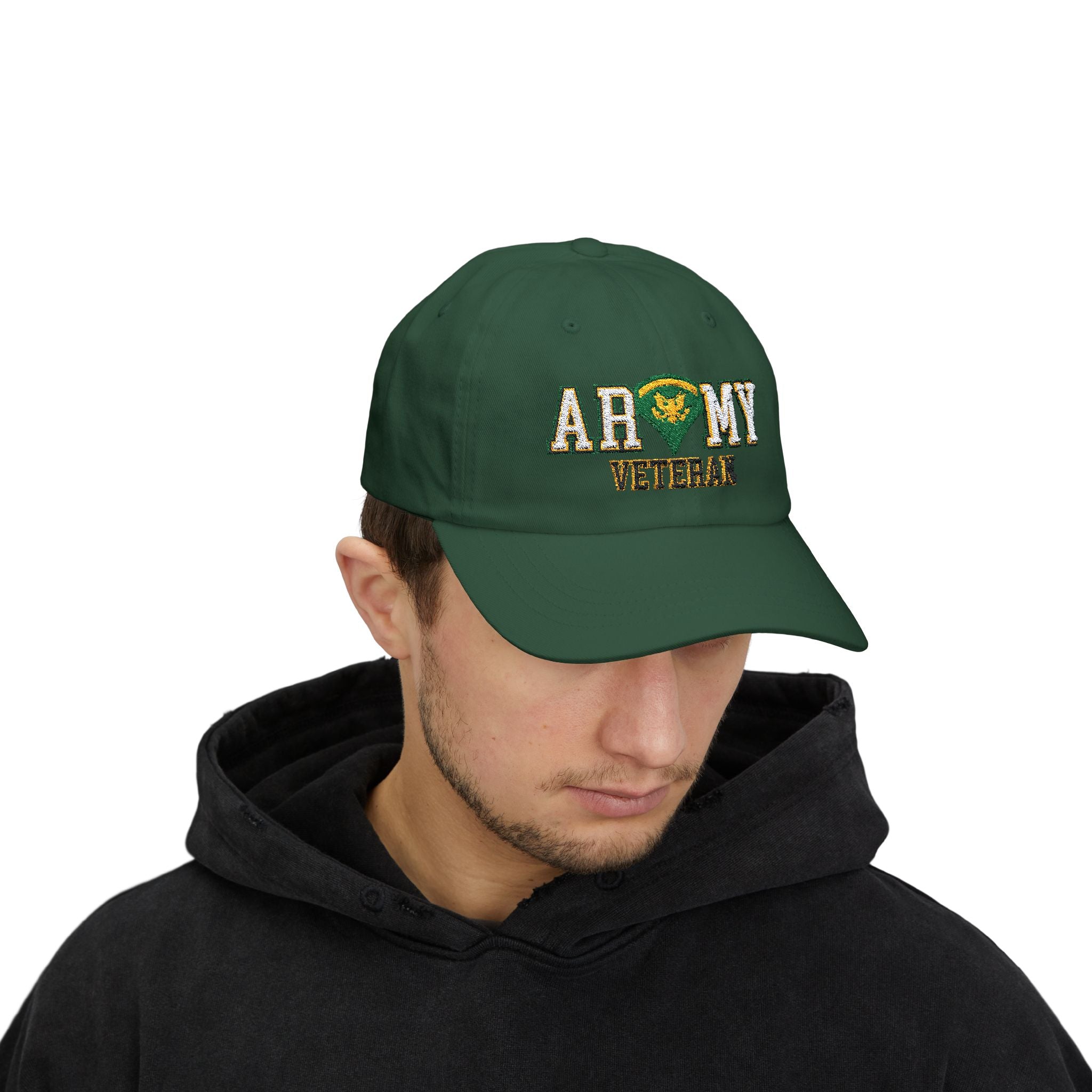 US Army E-5 SPC E5 Specialist Veteran Embroidered Classic Dad Cap