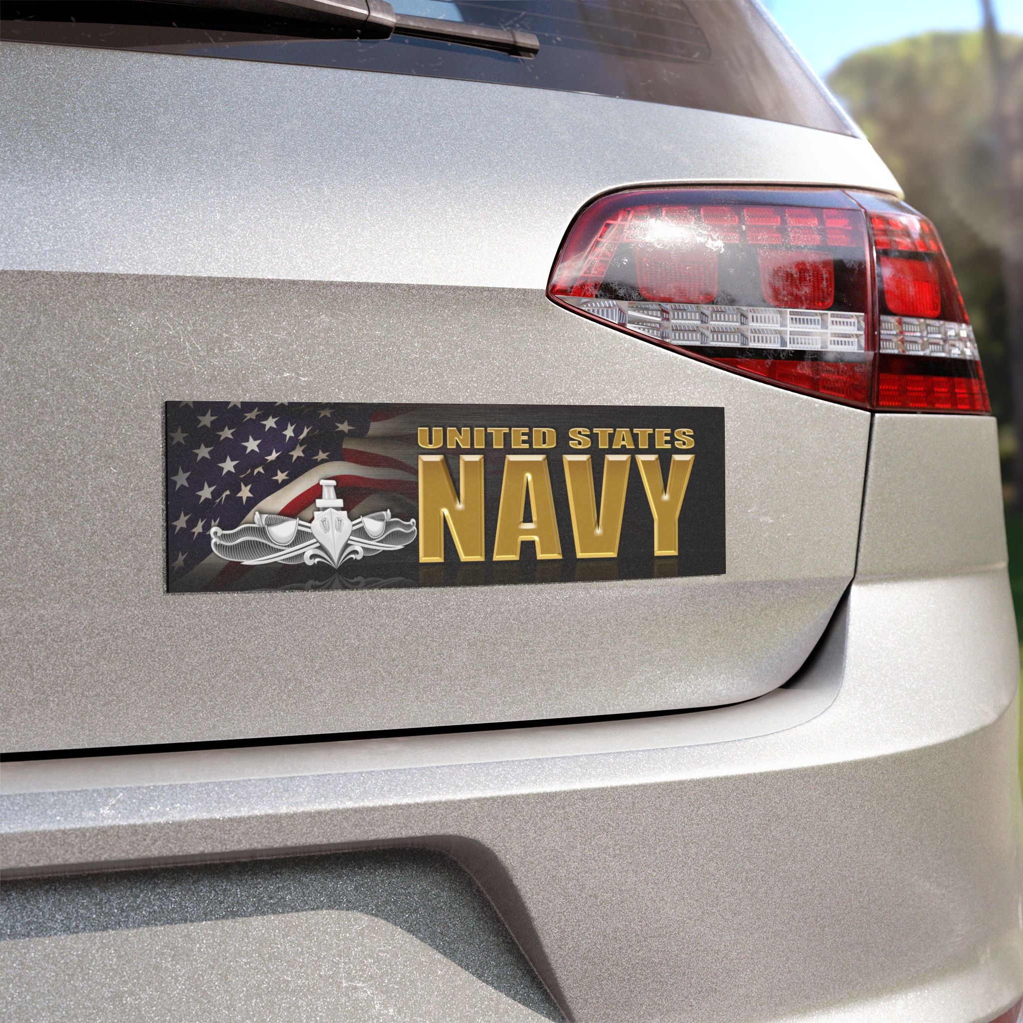 US Navy Surface Warfare Enlisted Badge Car Magnets