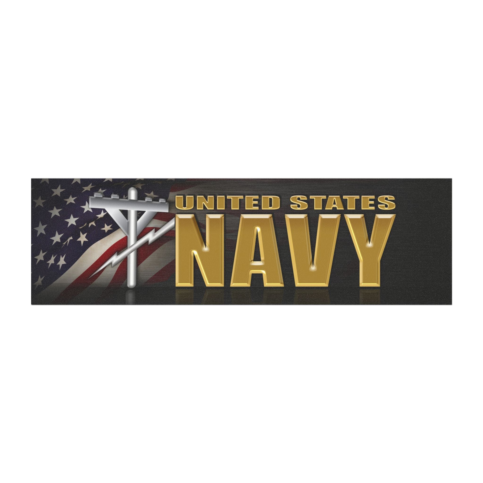 US Navy Construction Electrician Navy CE Car Magnets