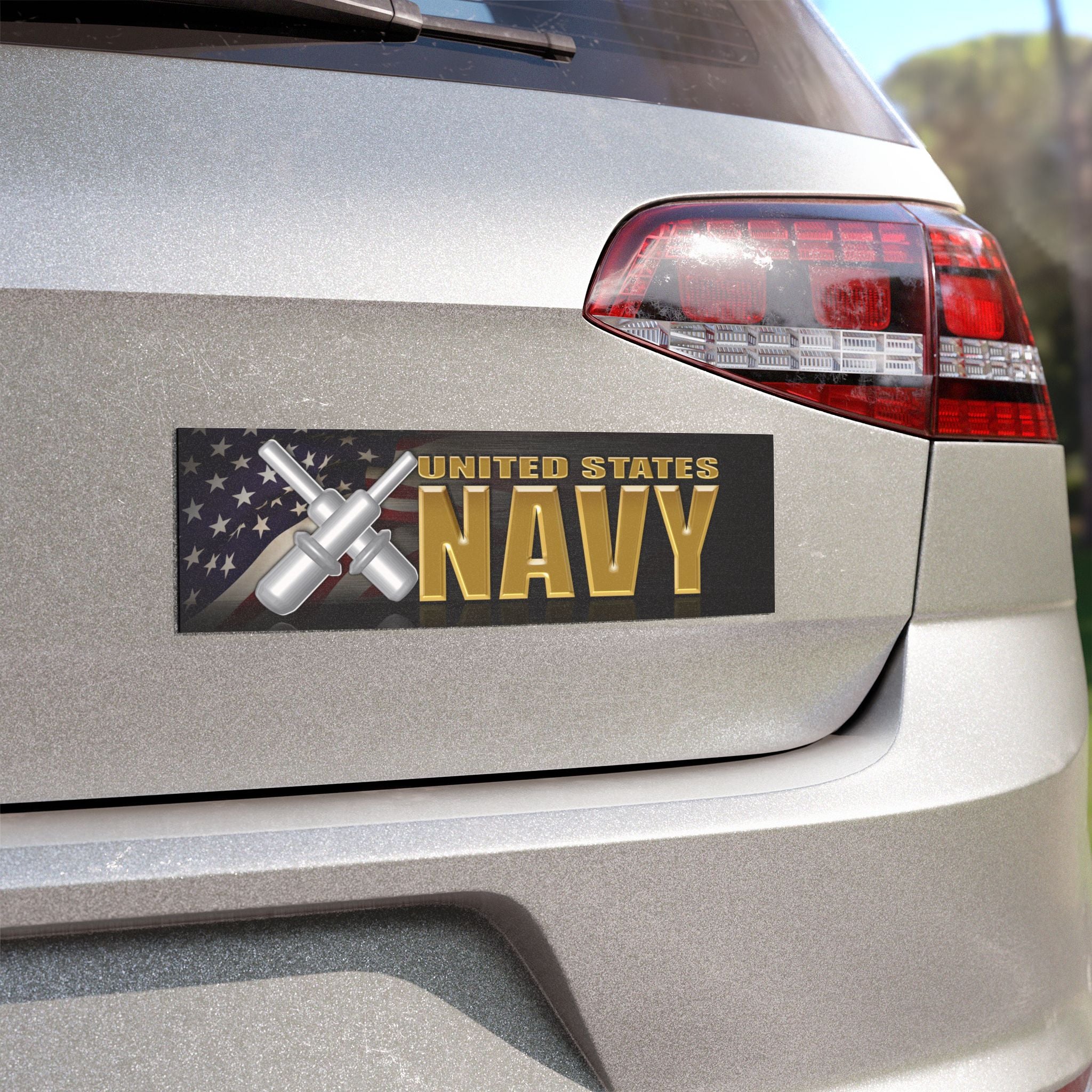 US Navy Gunner_s mate Navy GM Car Magnets