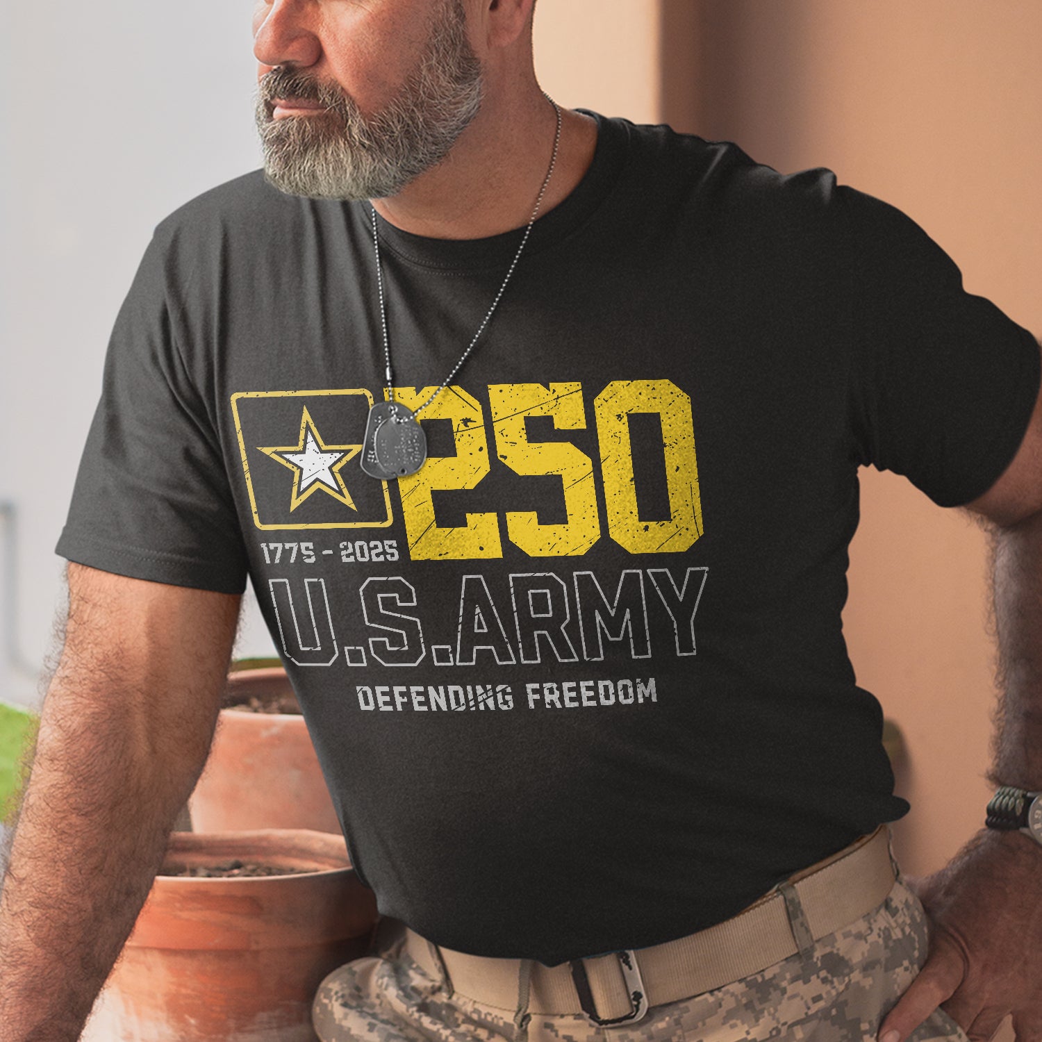 US Army 250 Defending Freedom Classic T-Shirt