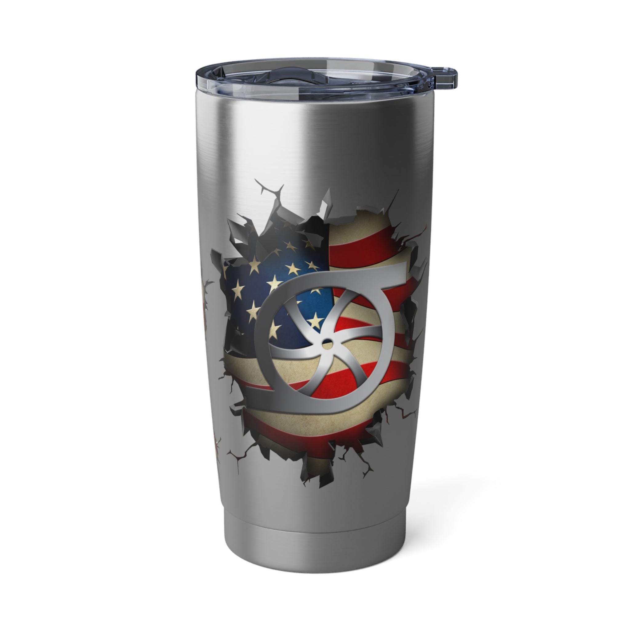 US Navy Gas Turbine Systems Technician Navy GS 3D Break Effect Vagabond 20oz Tumbler