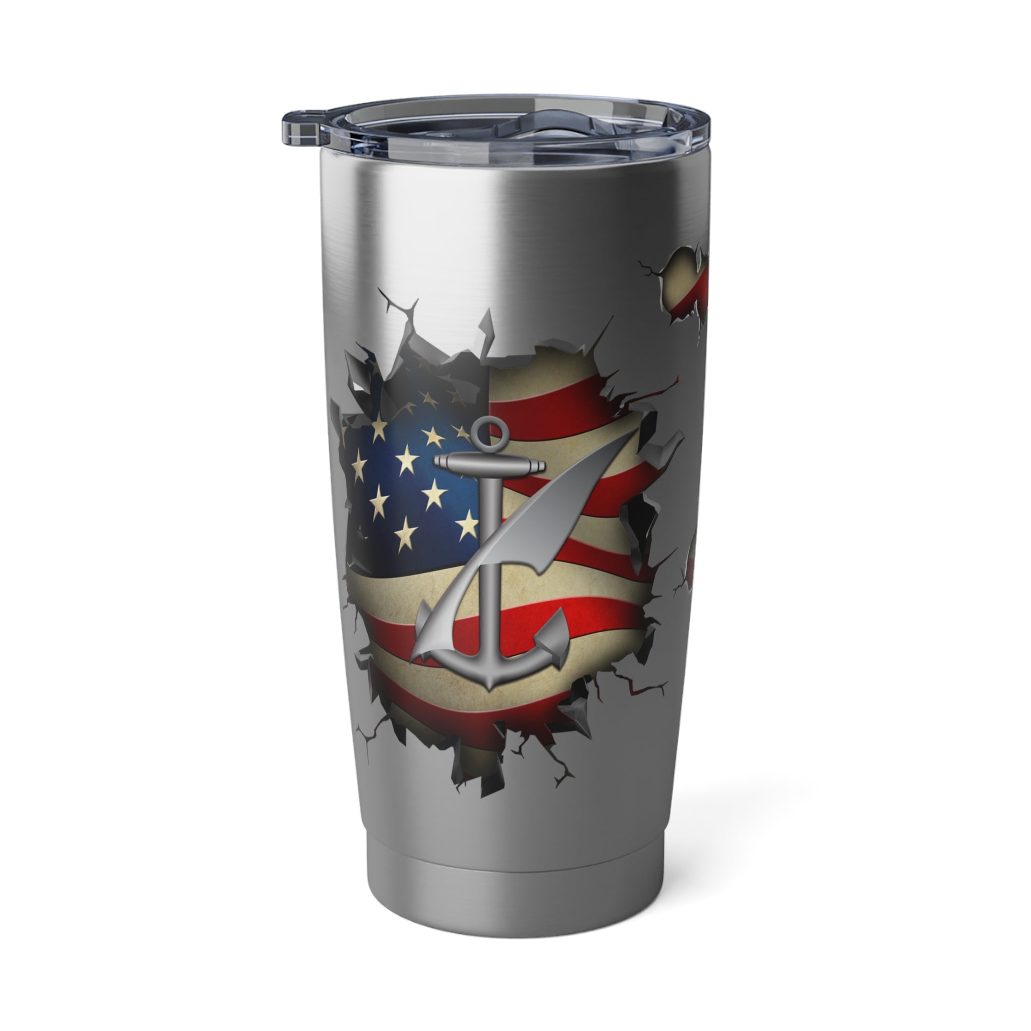 US Navy Counselor Navy NC 3D Break Effect Vagabond 20oz Tumbler