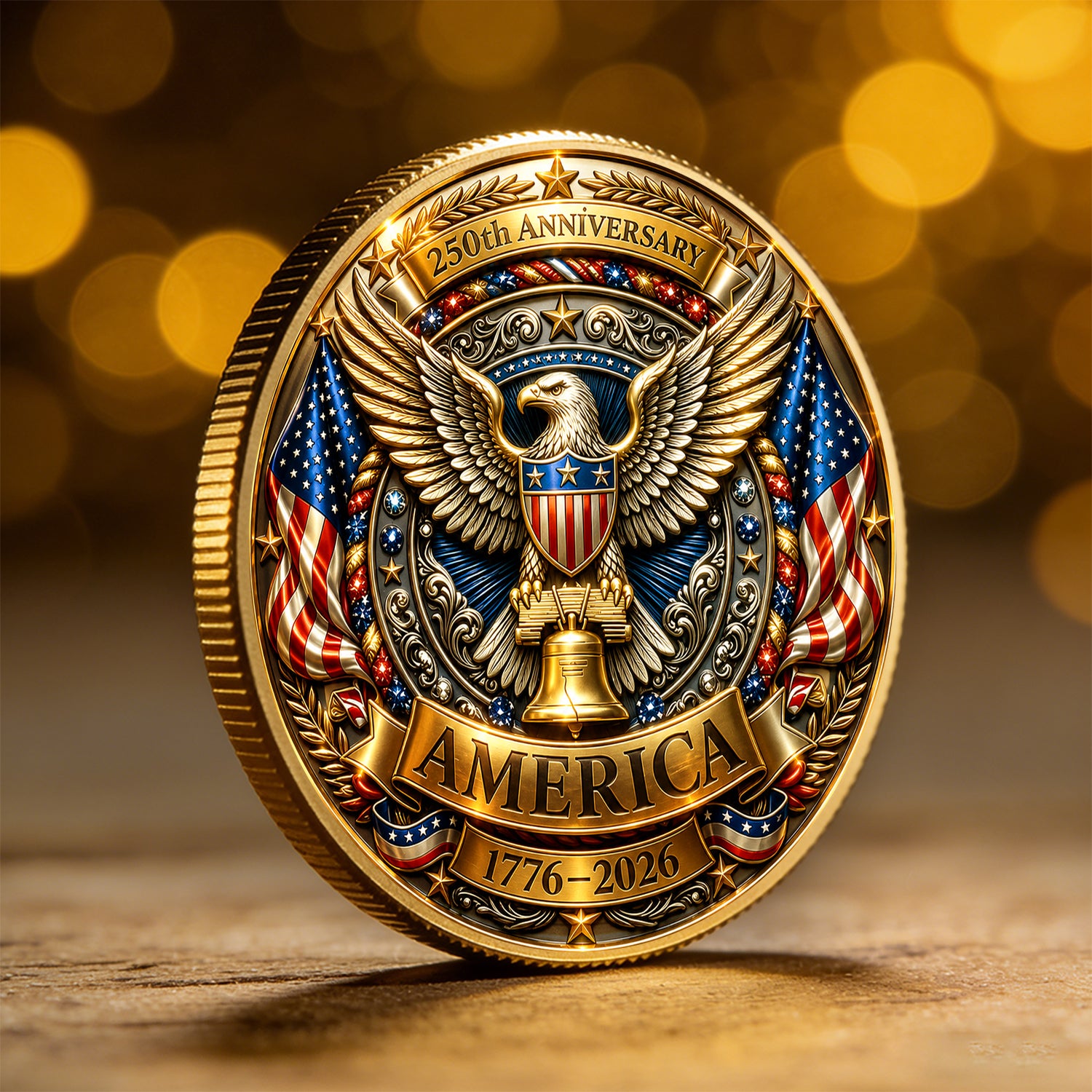 U.S. Navy Military Coin Personalized Text And Rank