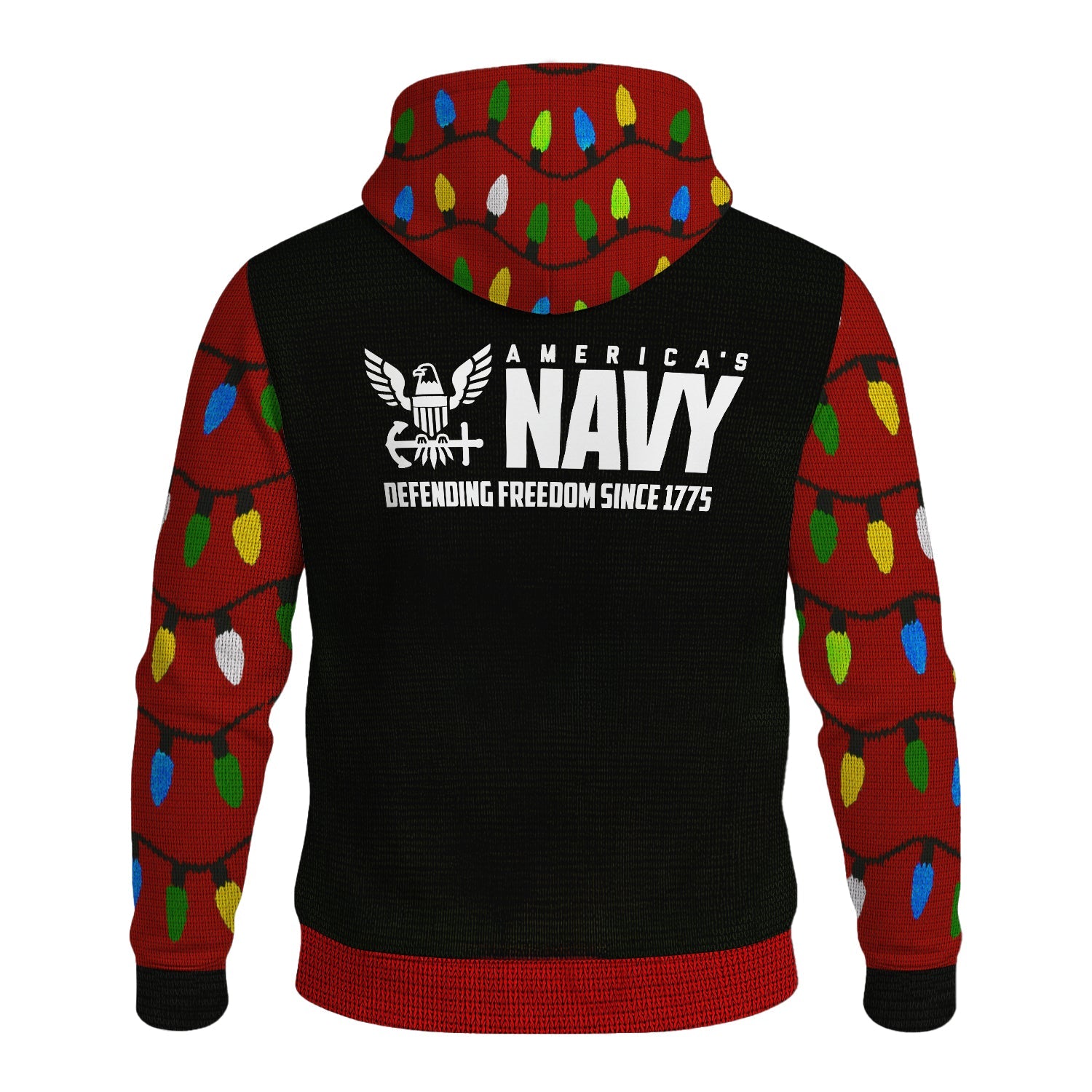 US Navy Light It Up Hoodie 3D All Over Print