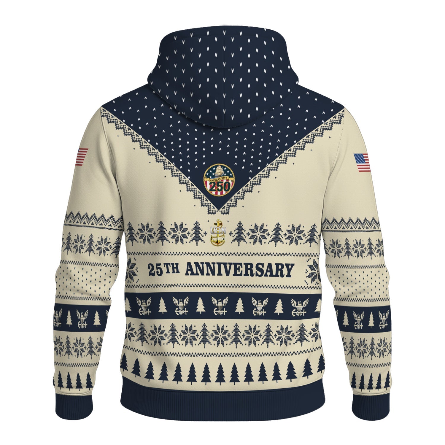 Personalized US Navy 3D All Over Print Hoodie TH3D01