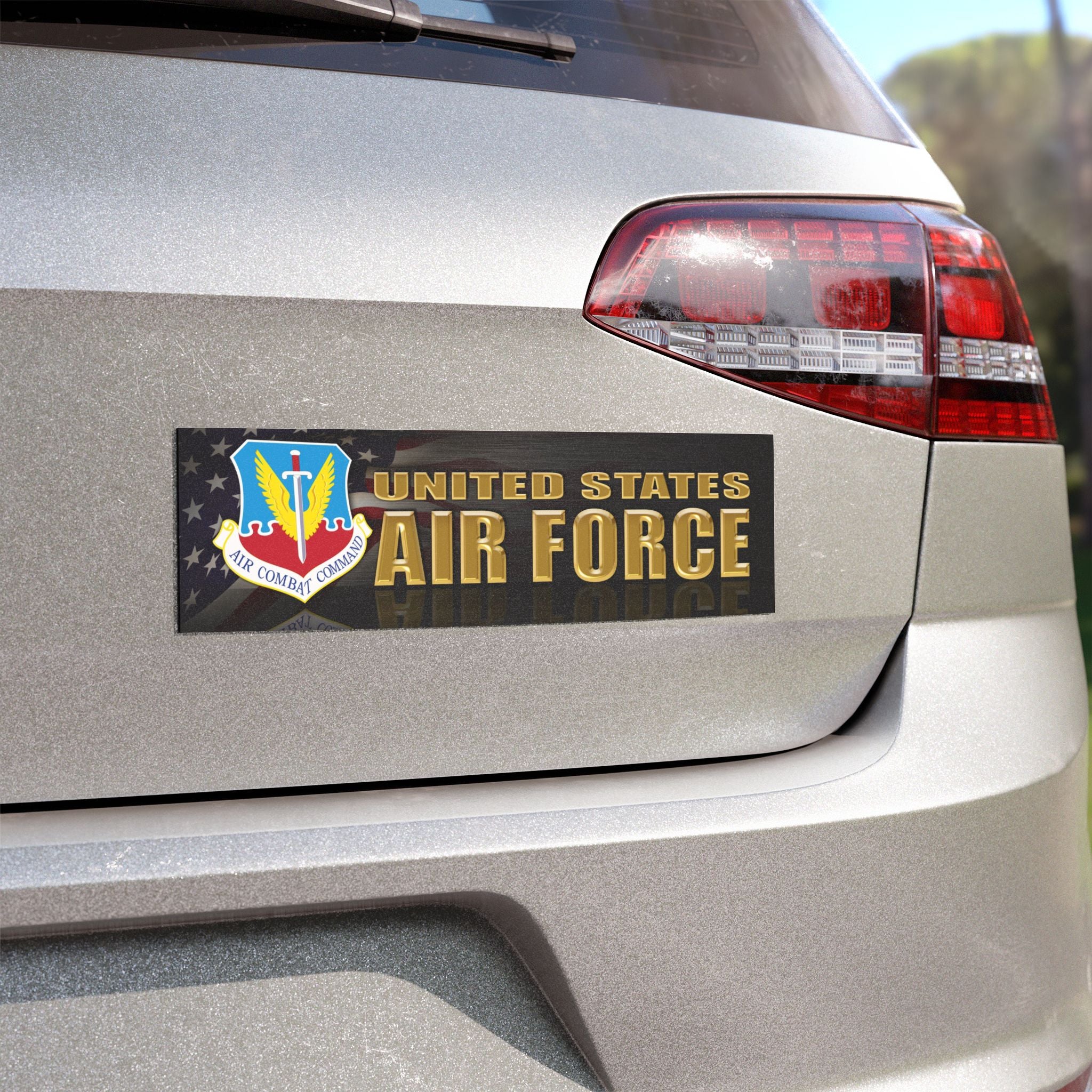 US Air Force Air Combat Command Car Magnets