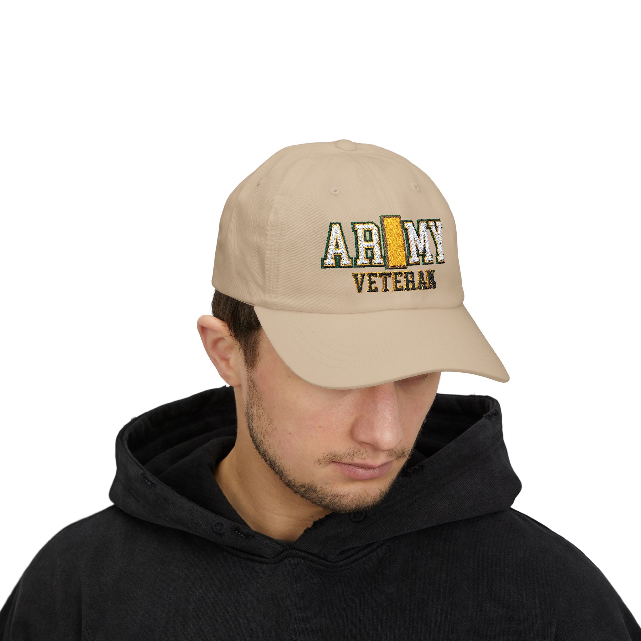 US Army O-1 Second Lieutenant O1 2LT Commissioned Officer Veteran Embroidered Classic Dad Cap