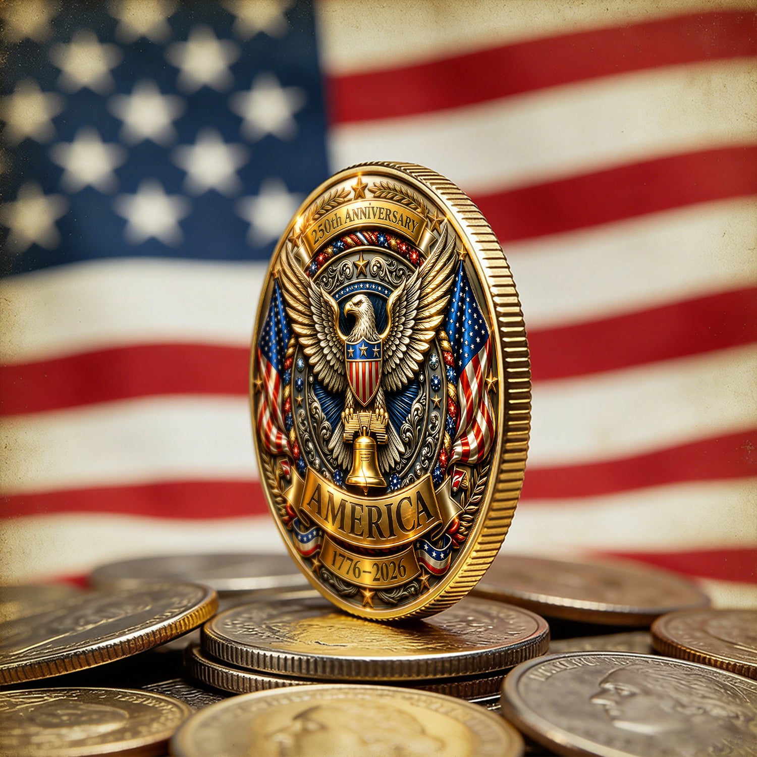 Personalized Air Force Challenge Coin Custom Rank Gift
