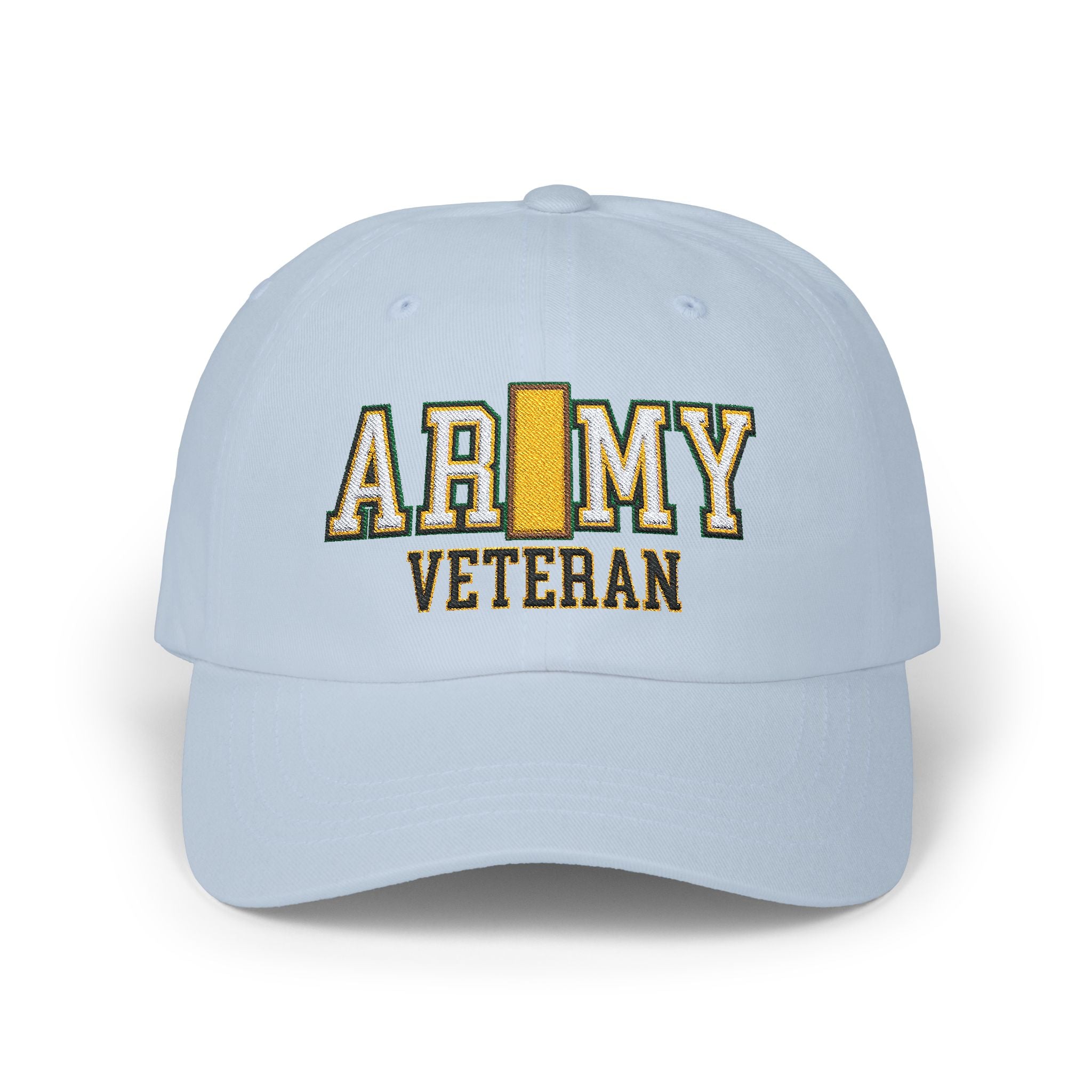 US Army O-1 Second Lieutenant O1 2LT Commissioned Officer Veteran Embroidered Classic Dad Cap