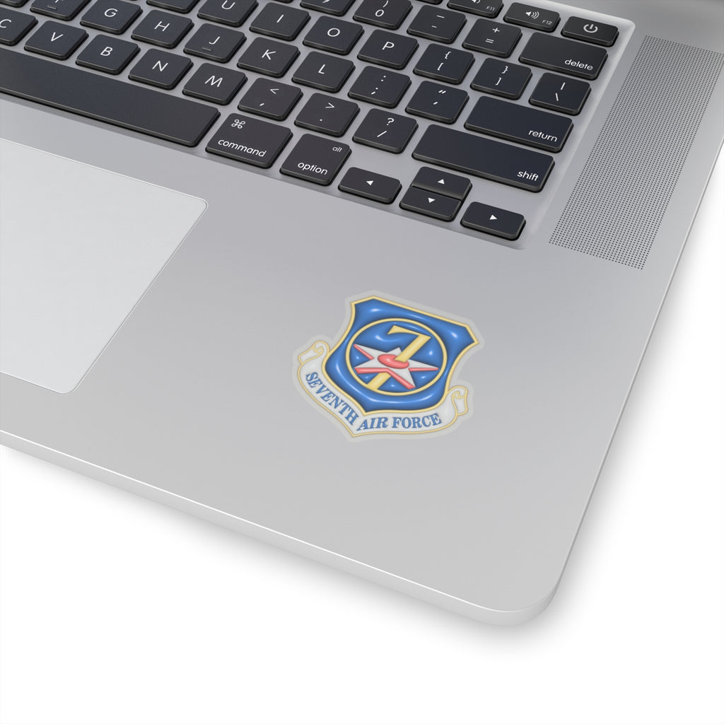 US Air Force Seventh Air Force 3D Effect Stickers