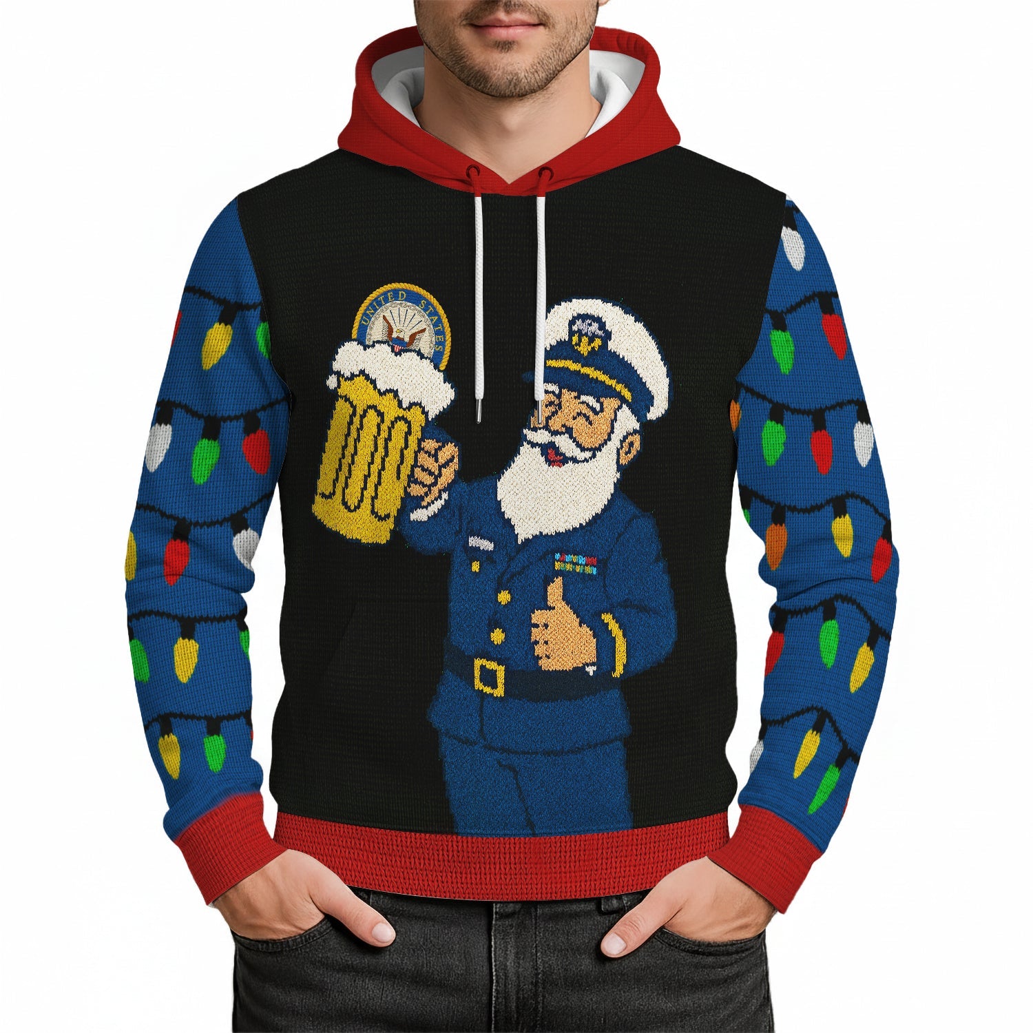 US Navy 3D All Over Print Hoodie