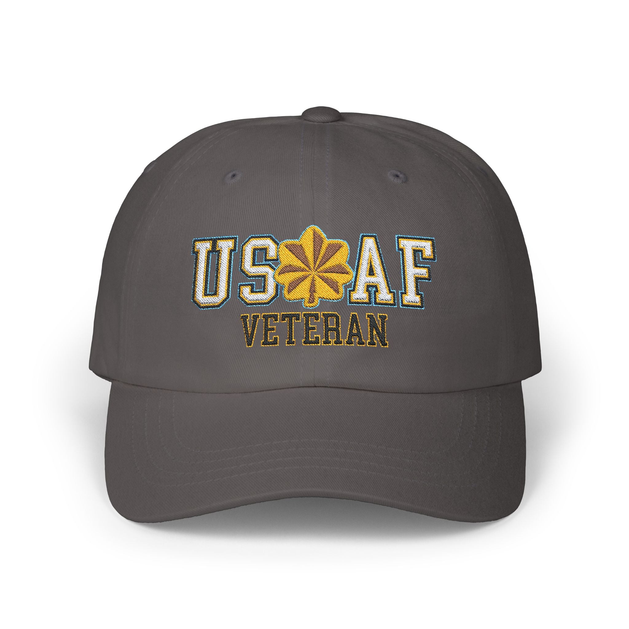 US Air Force O-4 Major Maj Veteran Embroidered Classic Dad Cap