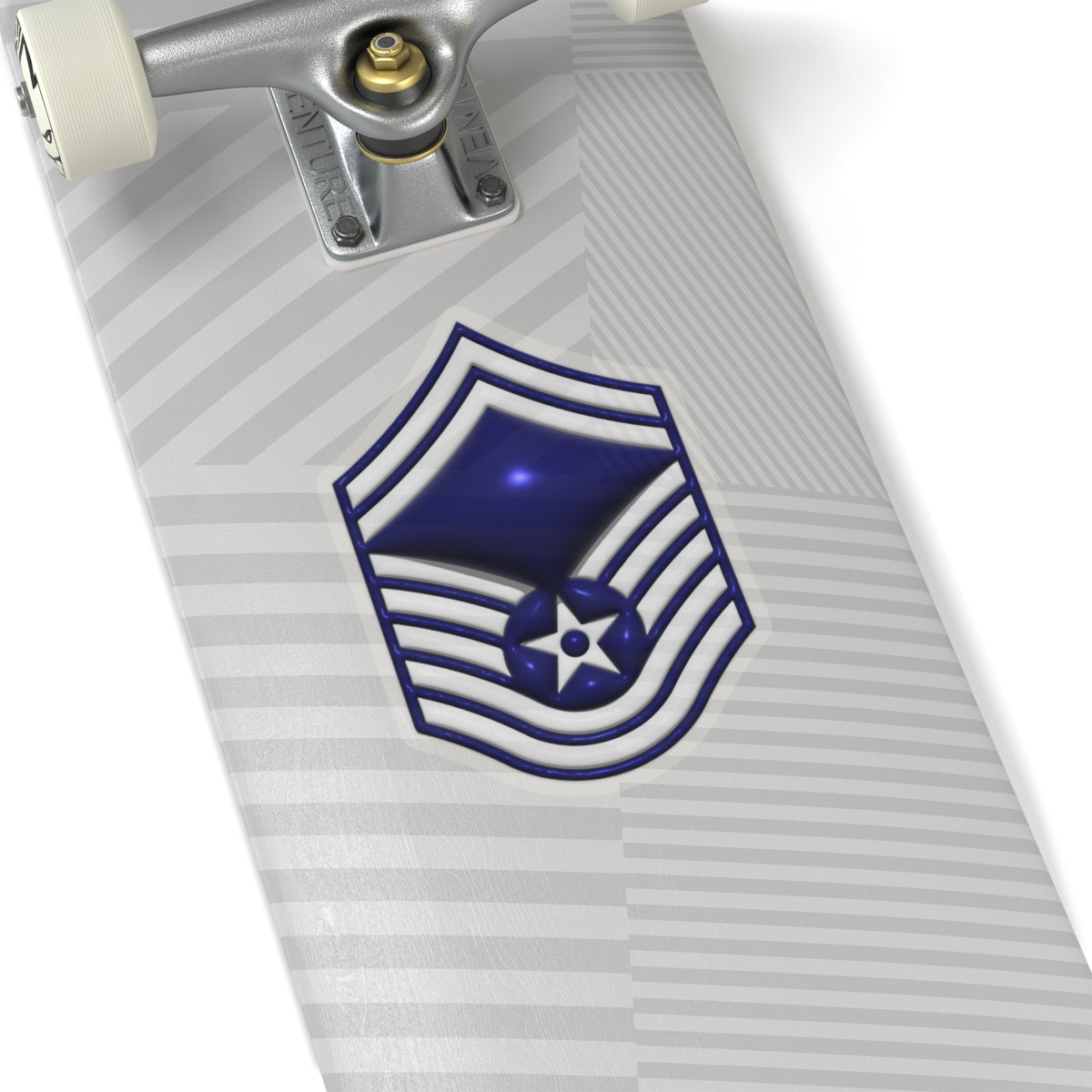 US Air Force E-8 Senior Master Sergeant SMSgt 3D Effect Stickers