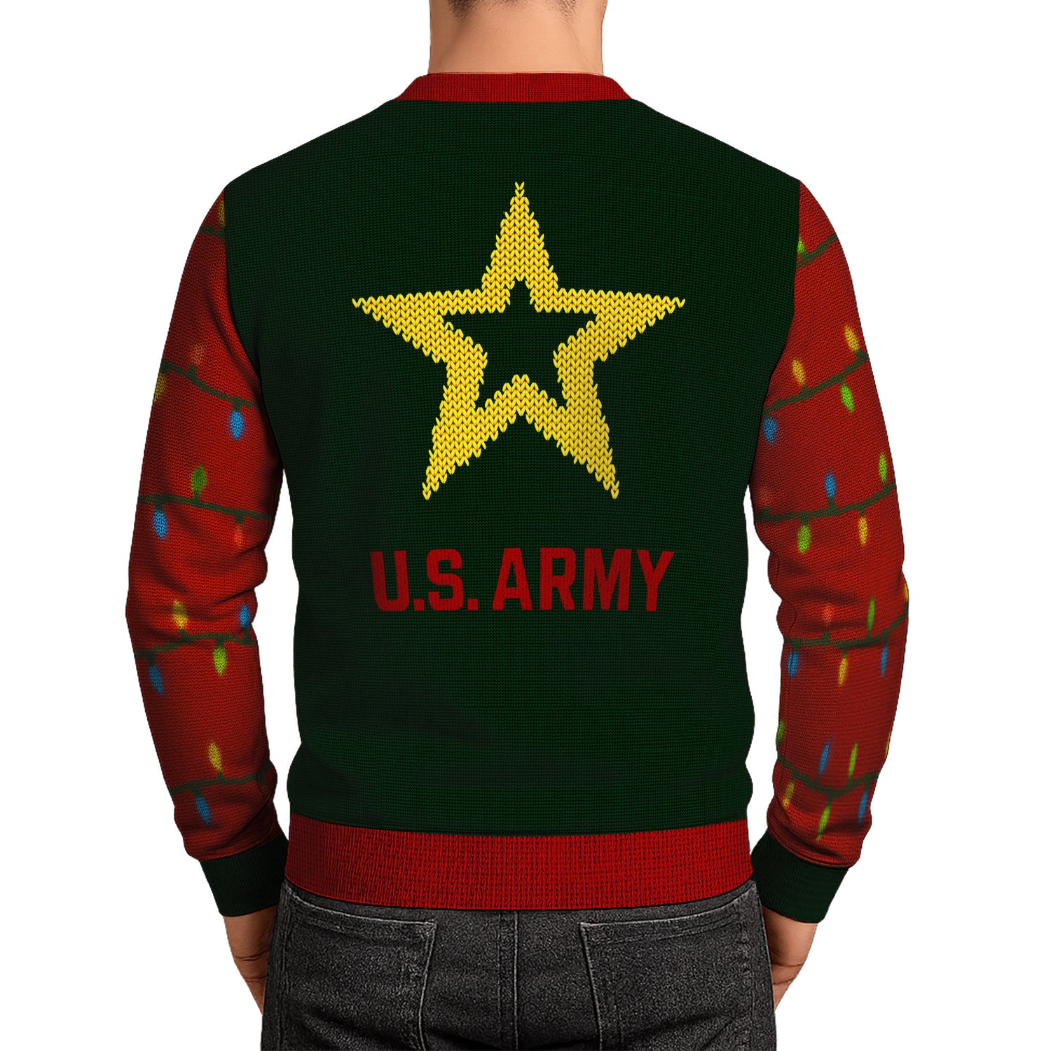 US Army Be Tank-Ful This Christmas Ugly Christmas Sweater