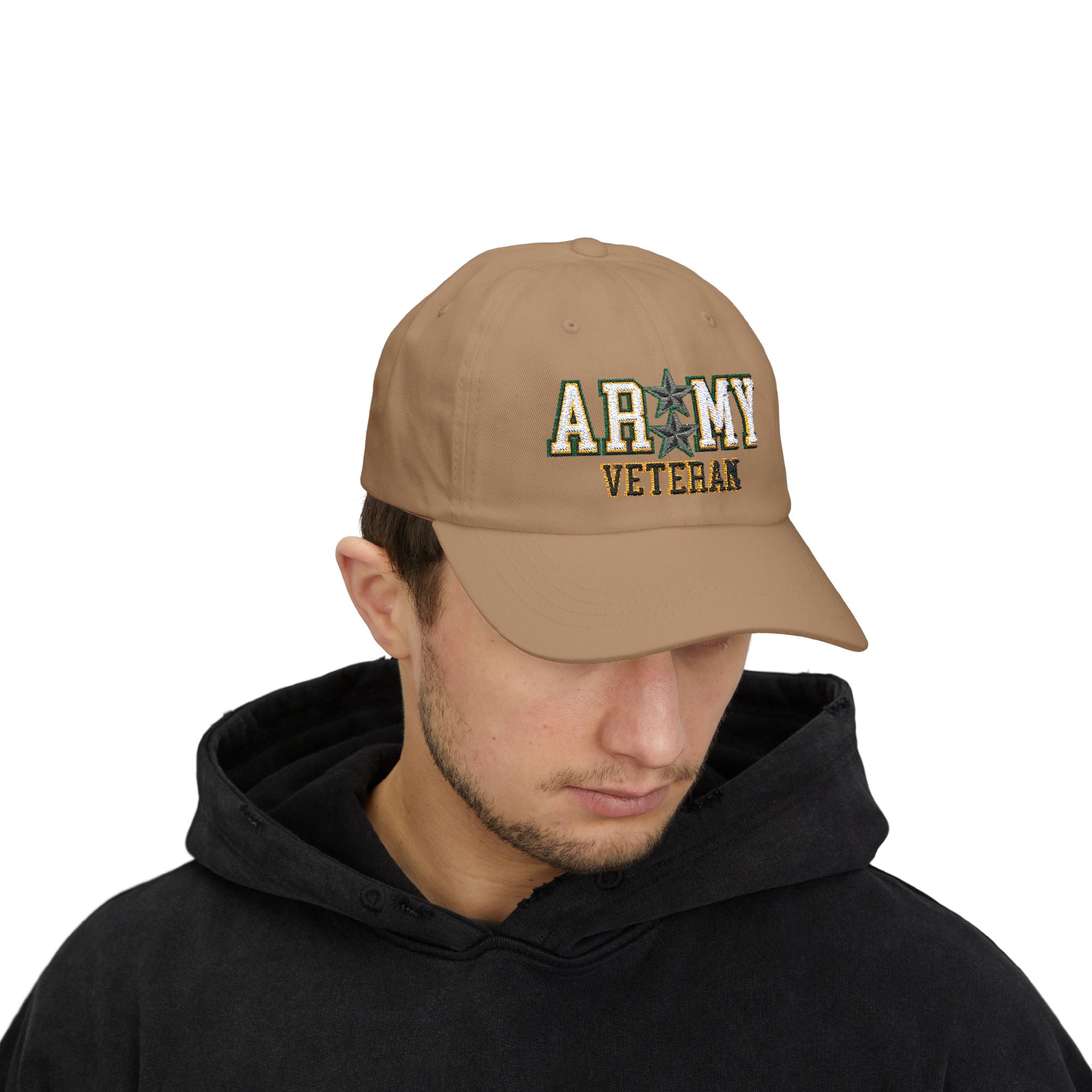 US Army O-8 Major General O8 MG General Officer Veteran Embroidered Classic Dad Cap