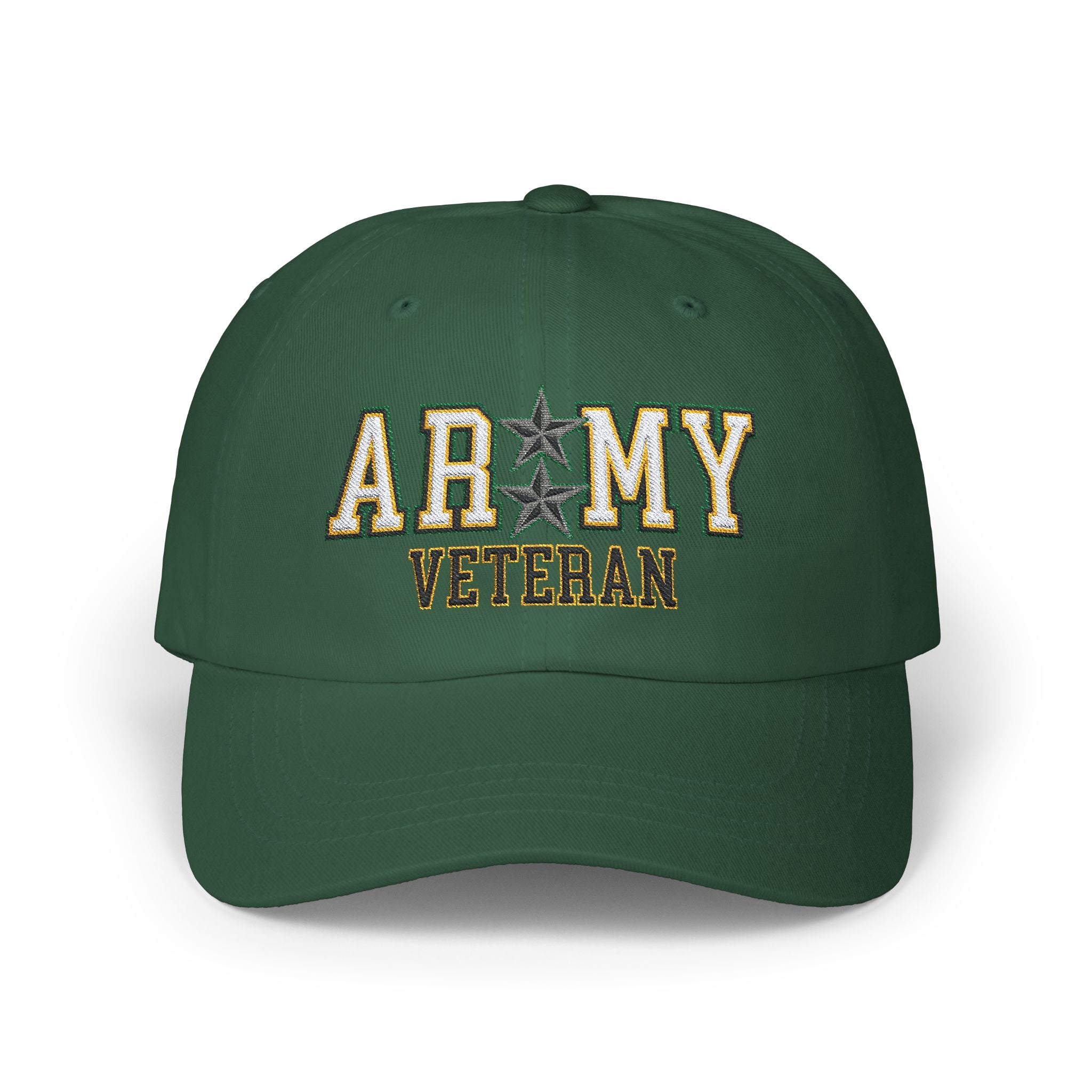 US Army O-8 Major General O8 MG General Officer Veteran Embroidered Classic Dad Cap