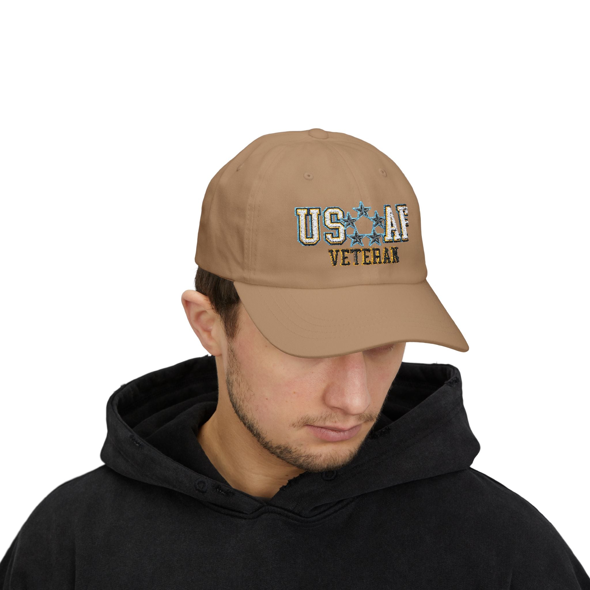 US Air Force O-10 General of the Air Force GAF Veteran Embroidered Classic Dad Cap