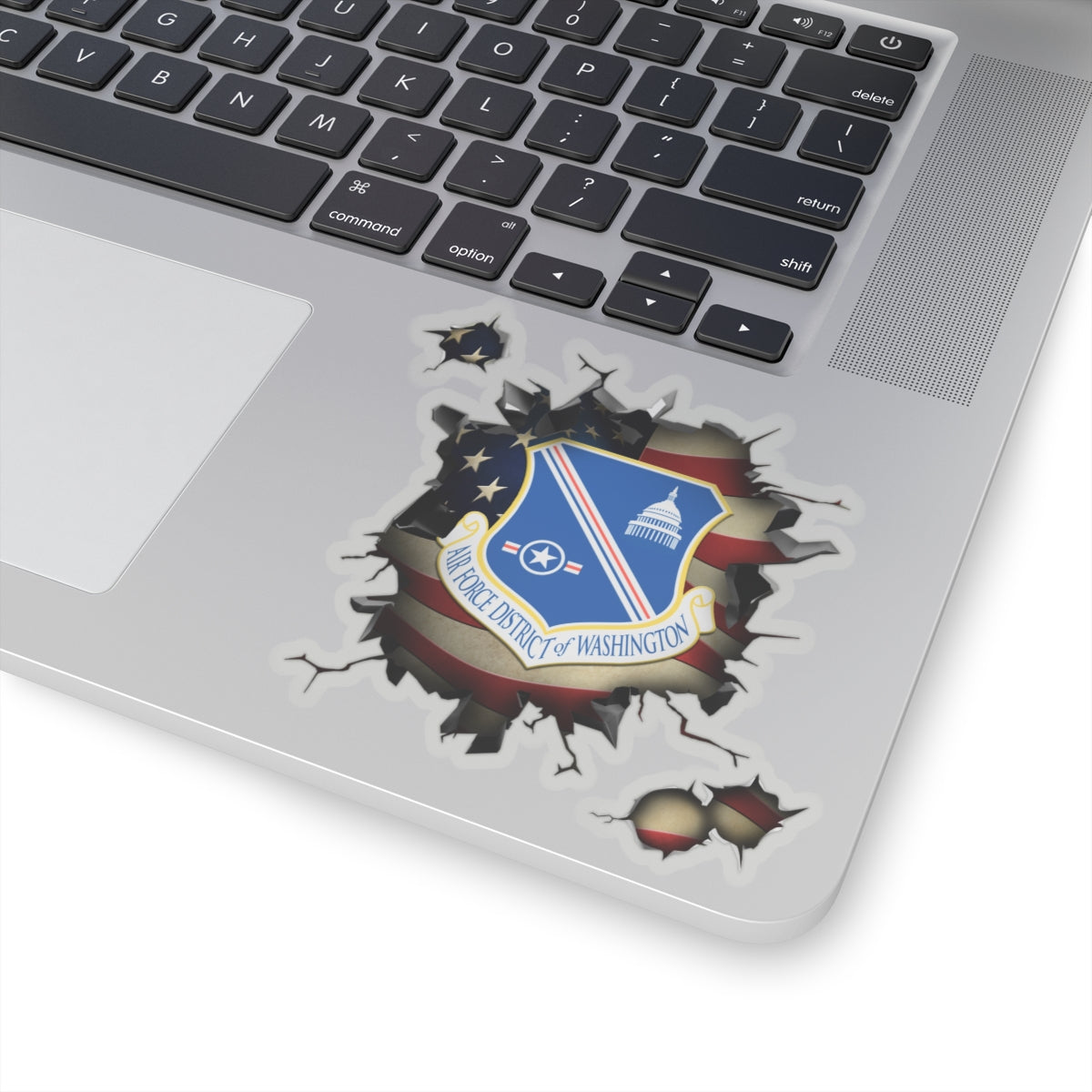 US Air Force District of Washington 3D Break Effect Stickers