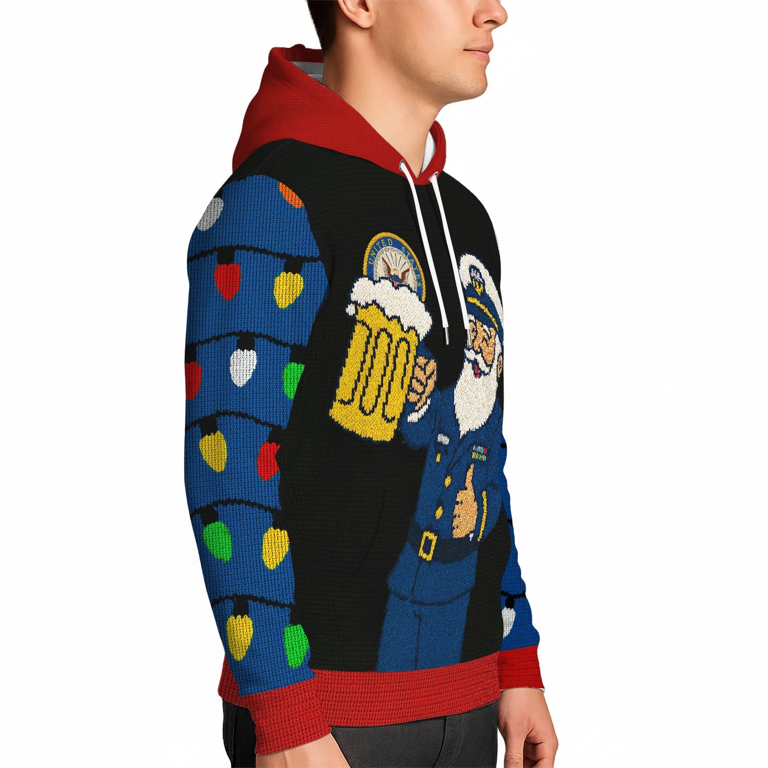 US Navy 3D All Over Print Hoodie