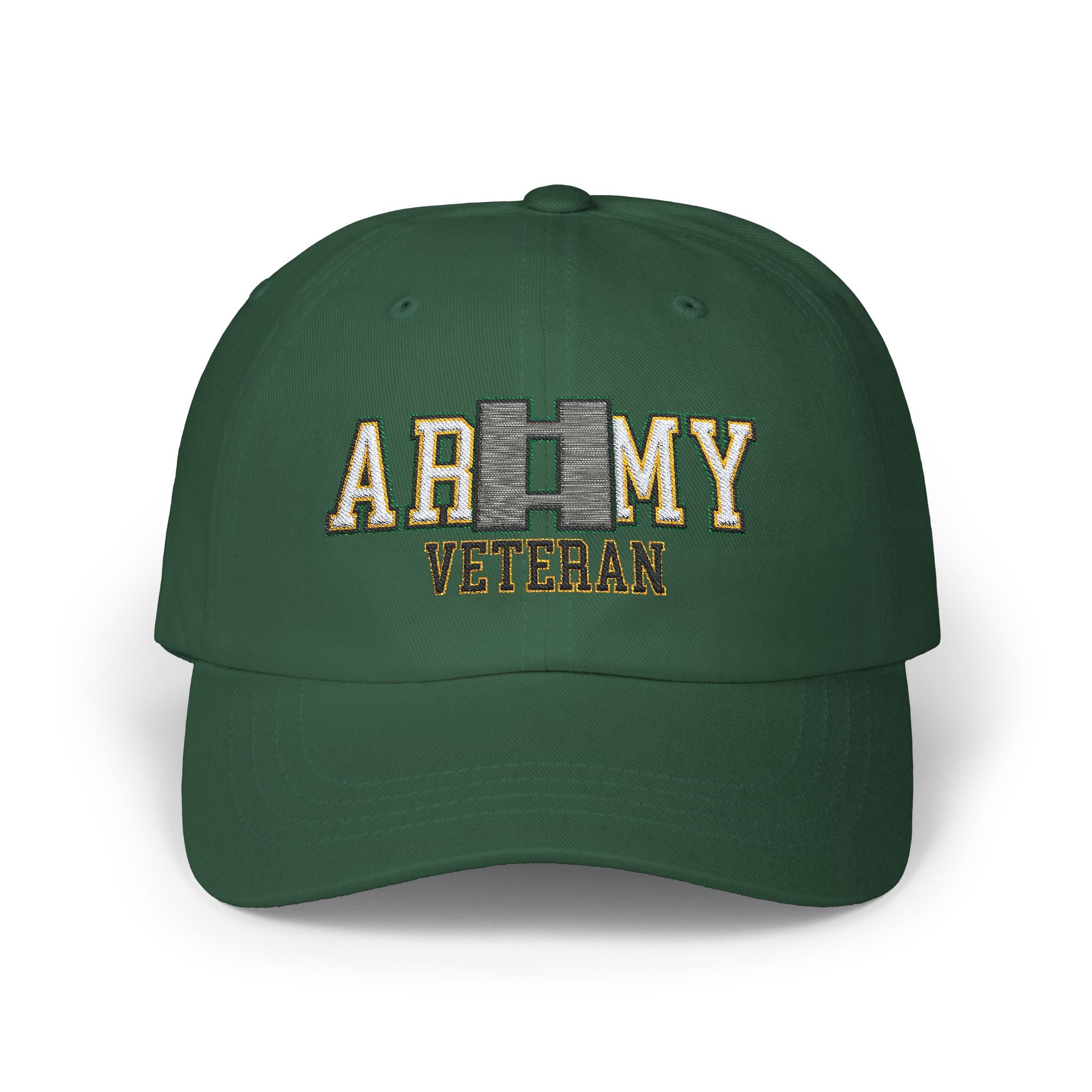 US Army O-3 Captain O3 CPT Commissioned Officer Veteran Embroidered Classic Dad Cap