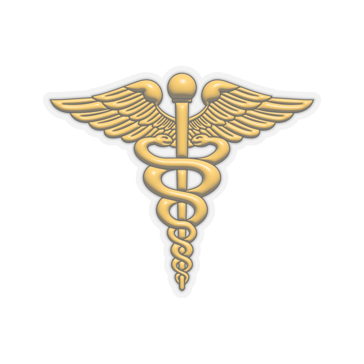 US Army Medical Corps 3D Effect Stickers