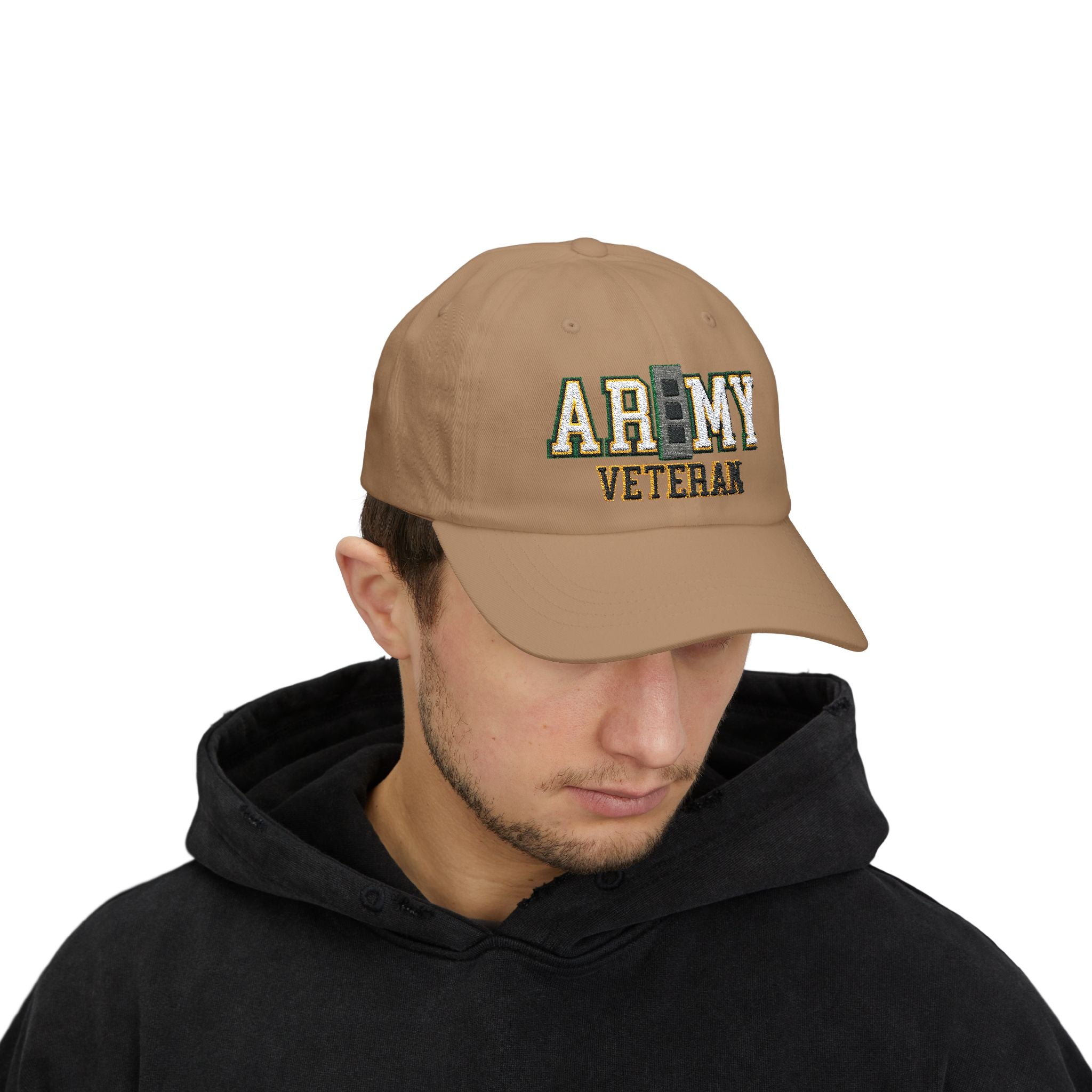 US Army W-3 Chief Warrant Officer 3 W3 CW3 Warrant Officer Veteran Embroidered Classic Dad Cap