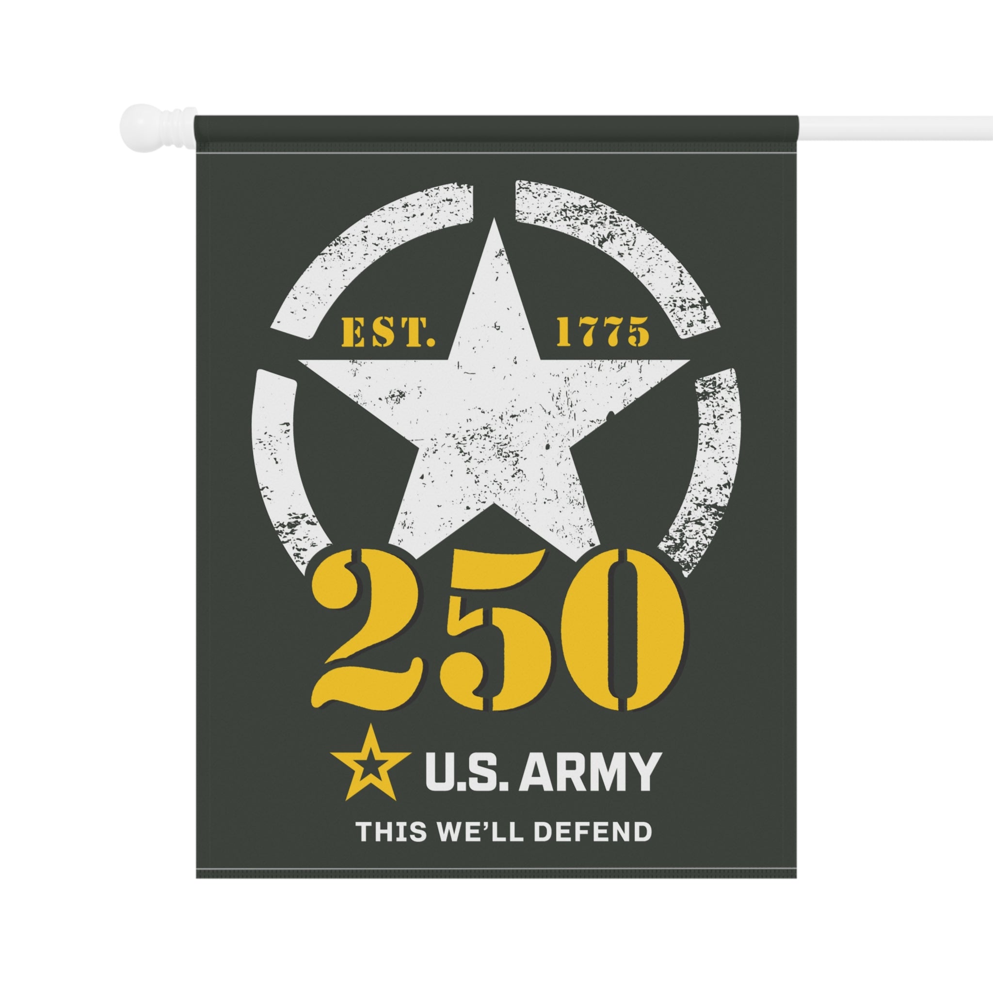 US Army 250 This We'll Defend Garden Flag Twin-Side Printing