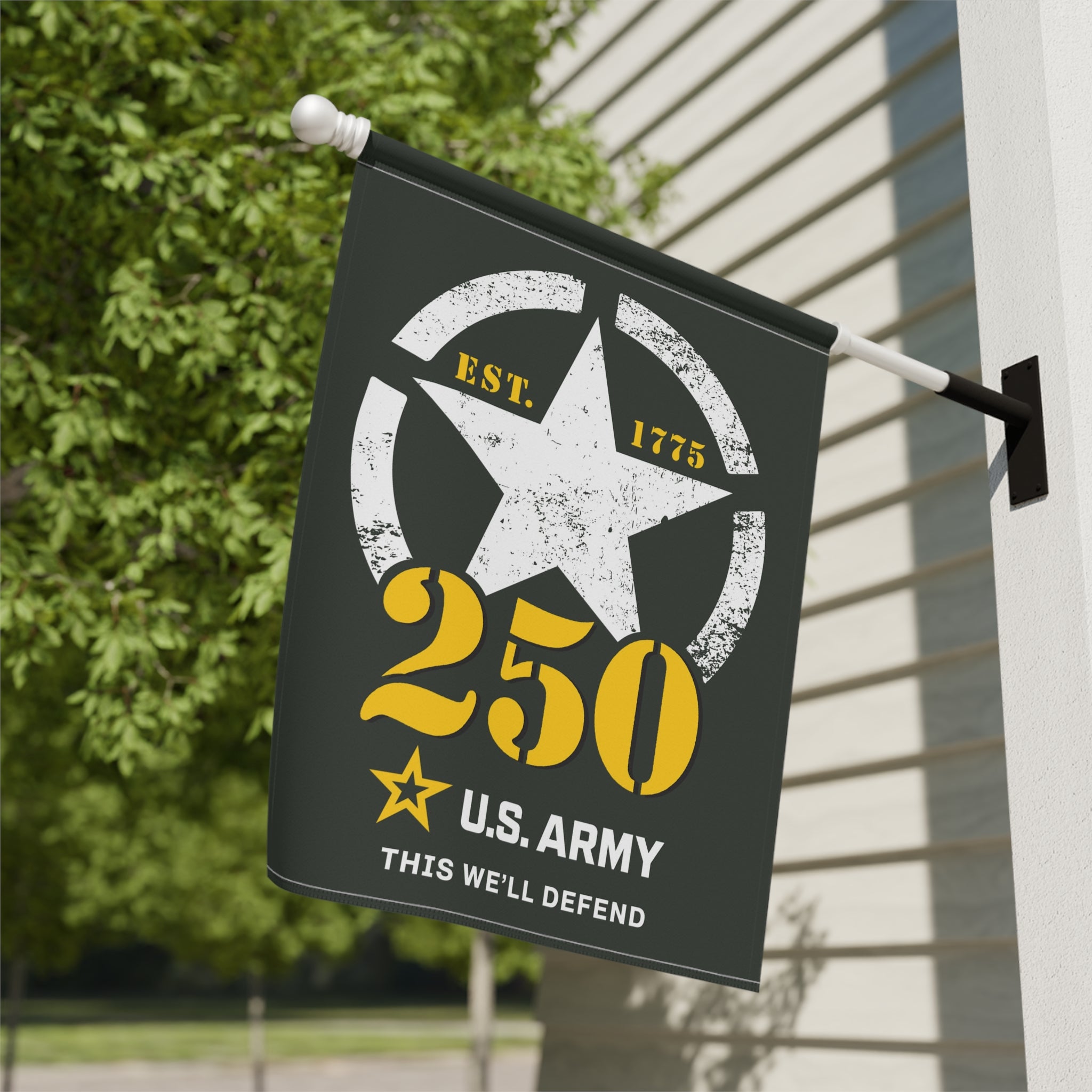 US Army 250 This We'll Defend Garden Flag Twin-Side Printing