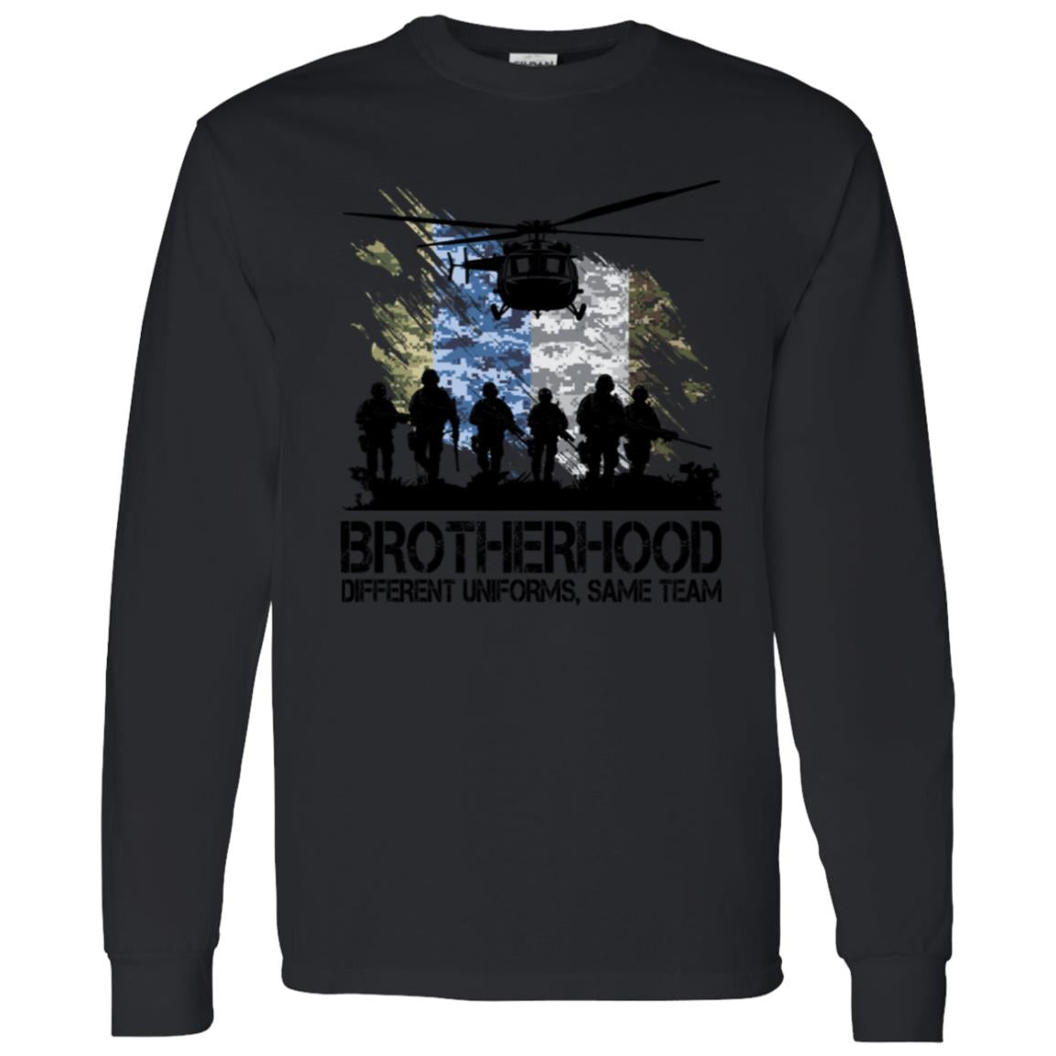 Brotherhood Diffent Uniforms, Same Team Front Shirt