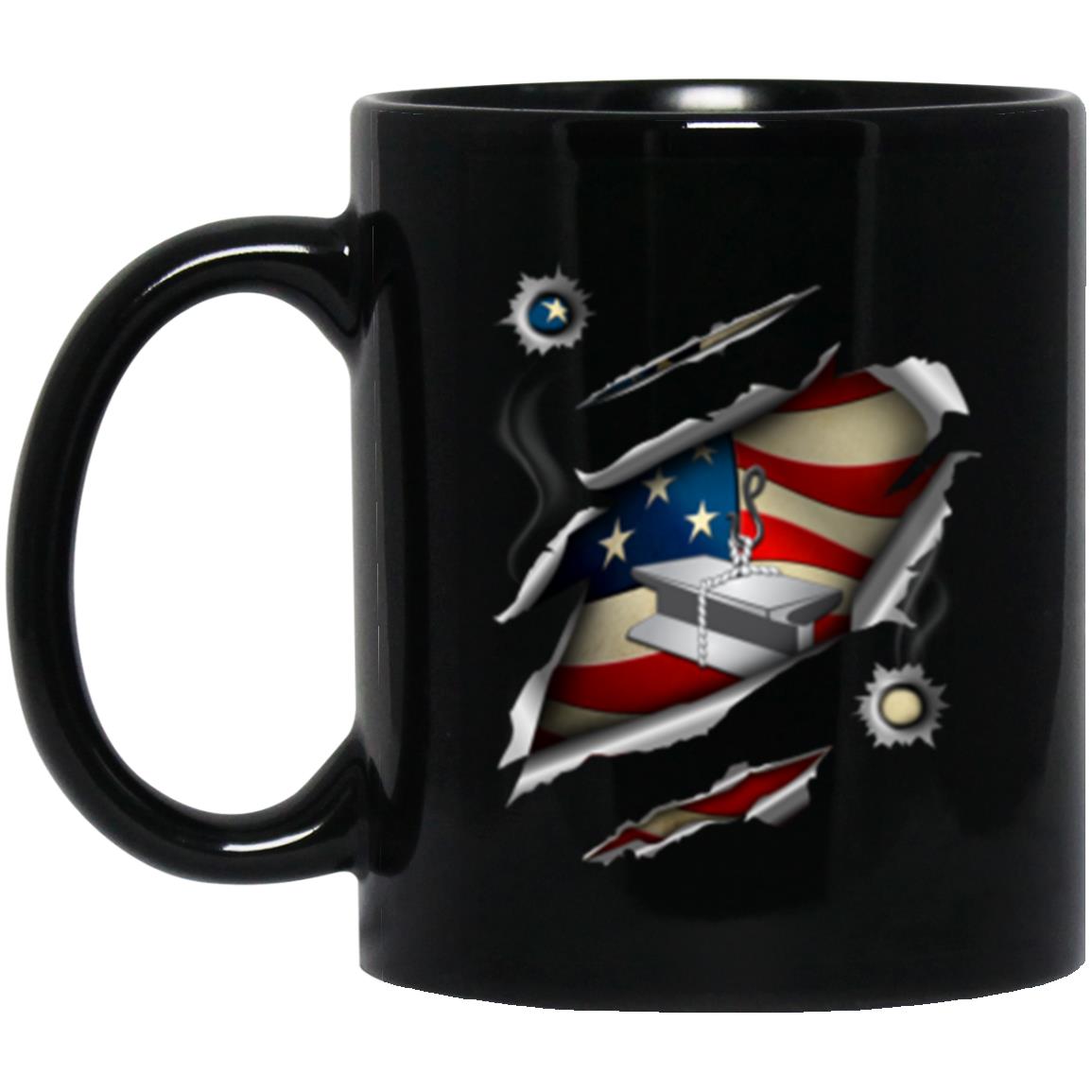 US Navy Steelworker Navy SW 11oz - 15oz Black Mug