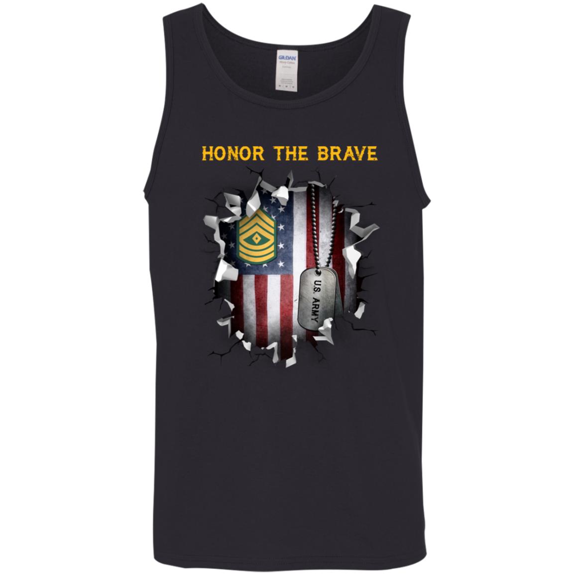 US Army E-8 First Sergeant E8 1SG Noncommissioned Officer - Honor The Brave Front Shirt