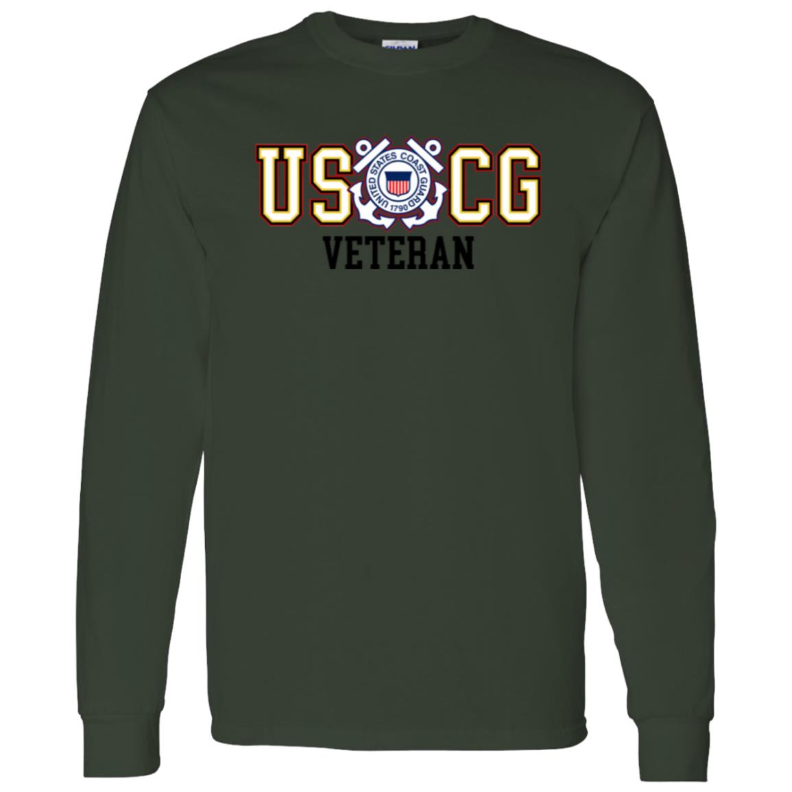 US Coast Guard Veteran Front Shirt