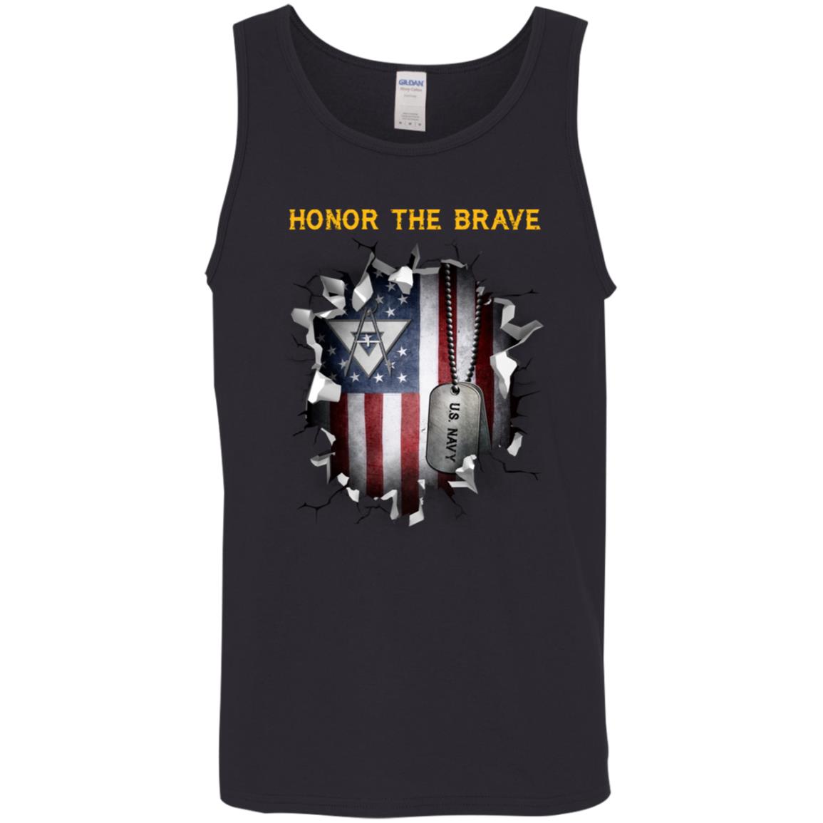 Navy Draftsman Navy DM - Honor The Brave Front Shirt