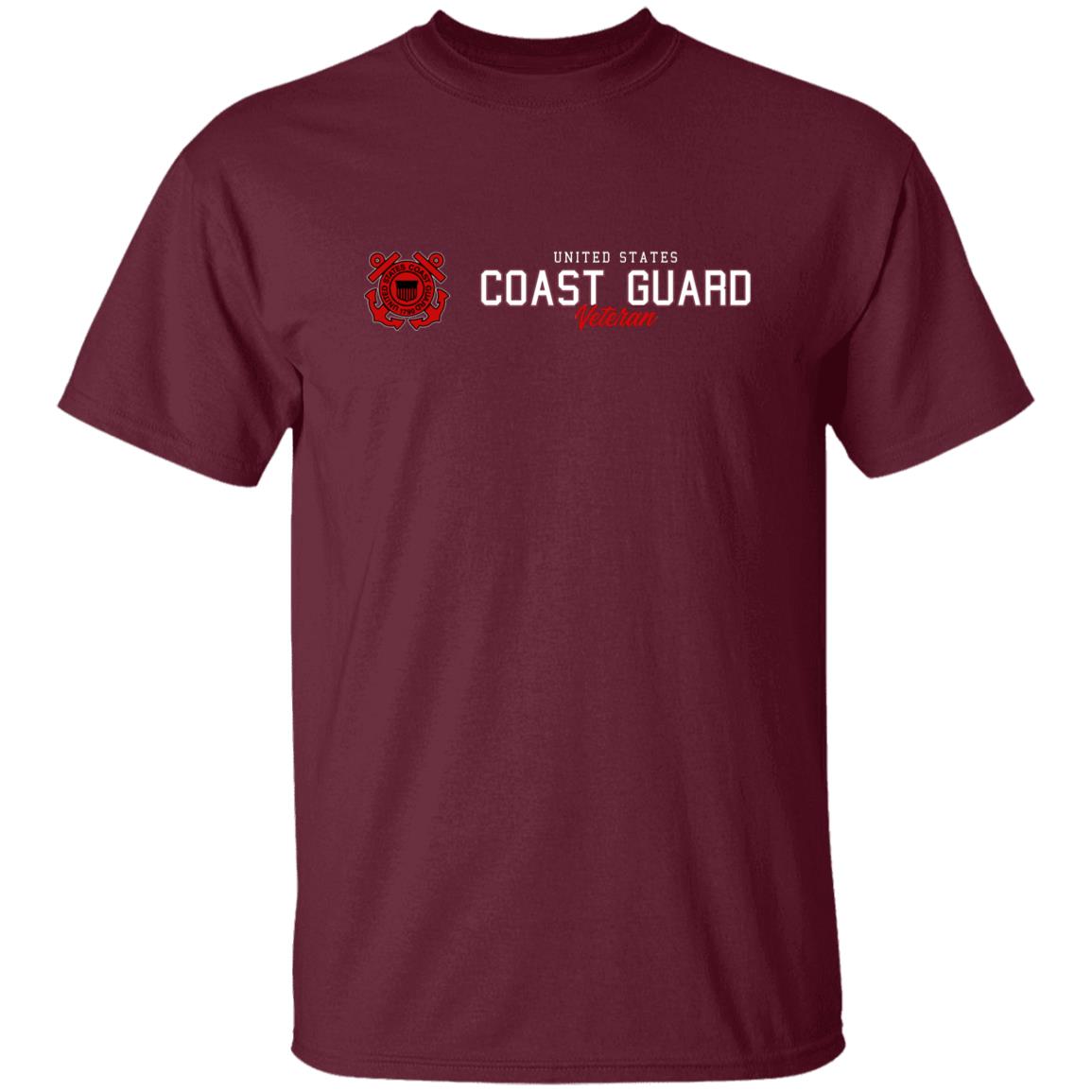 US Coast Guard Veteran Front Shirt