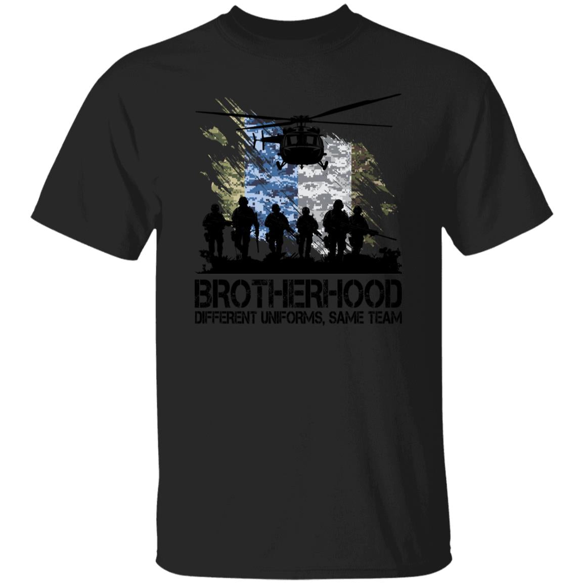 Brotherhood Diffent Uniforms, Same Team Front Shirt