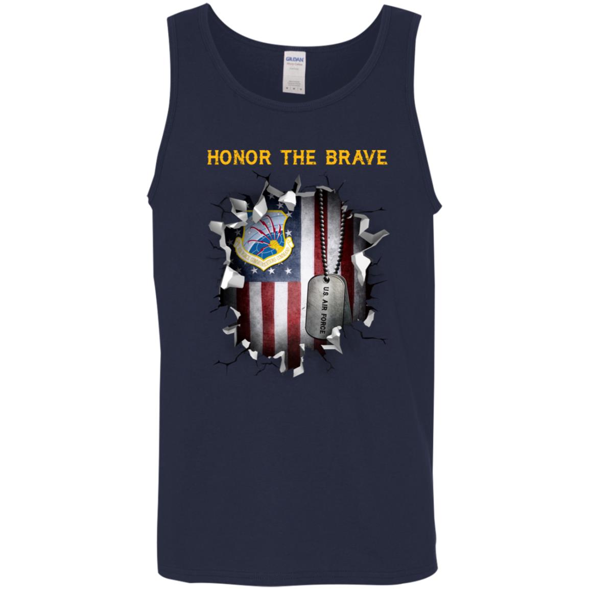 US Air Force Communications Command - Honor The Brave Front Shirt