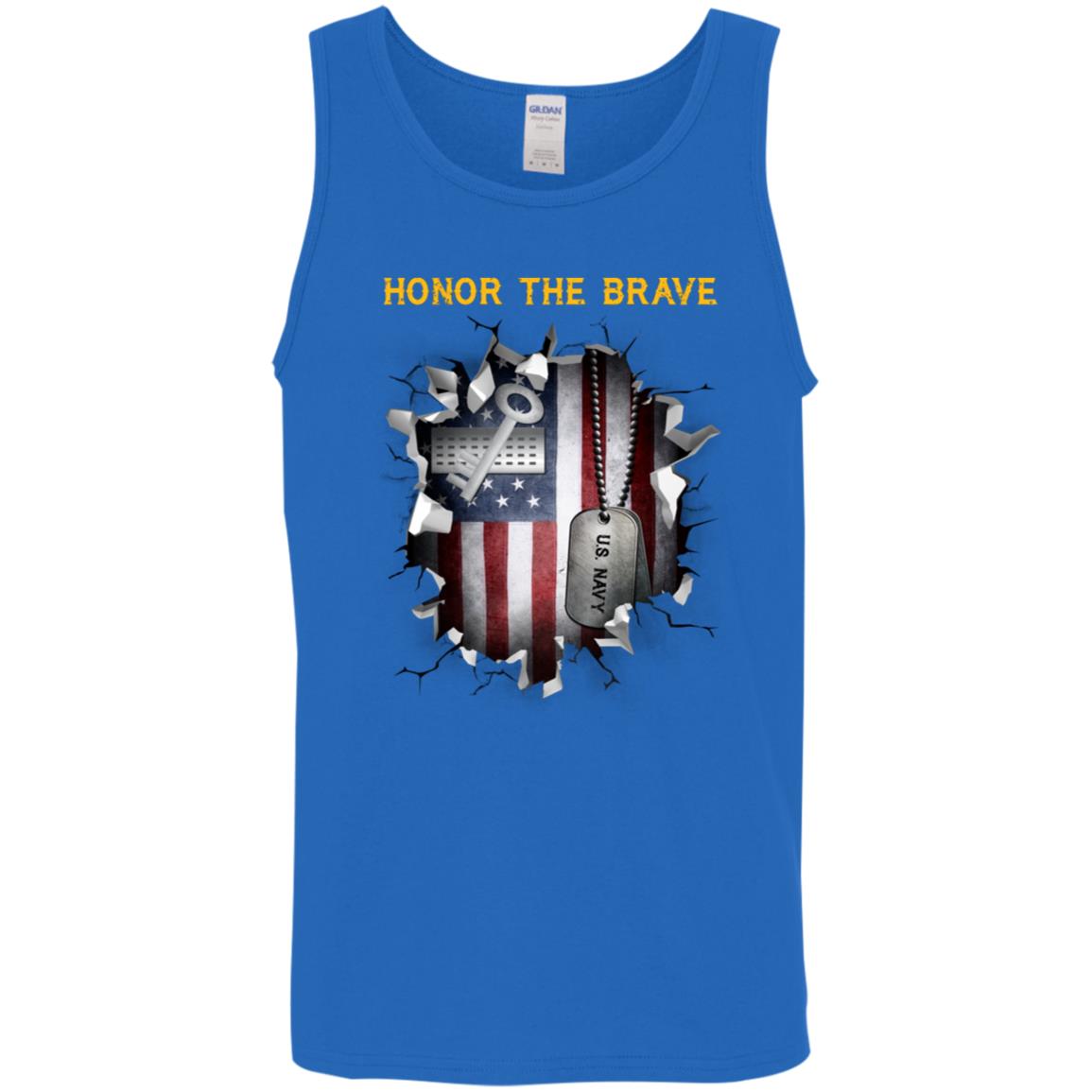 Navy Disbursing Clerk Navy DK - Honor The Brave Front Shirt