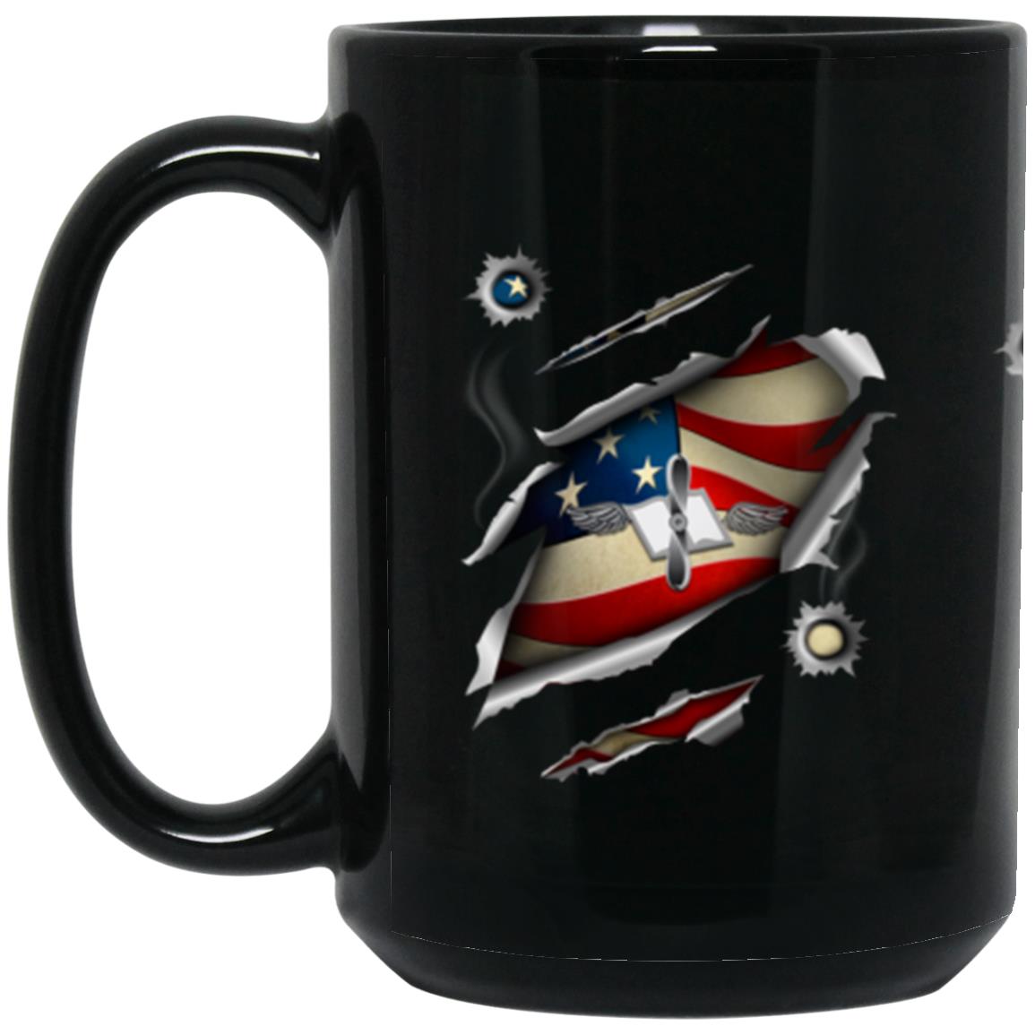 US Navy Aviation Maintenance Administrationman Navy AZ 11oz - 15oz Black Mug