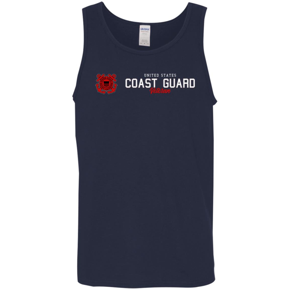 US Coast Guard Veteran Front Shirt