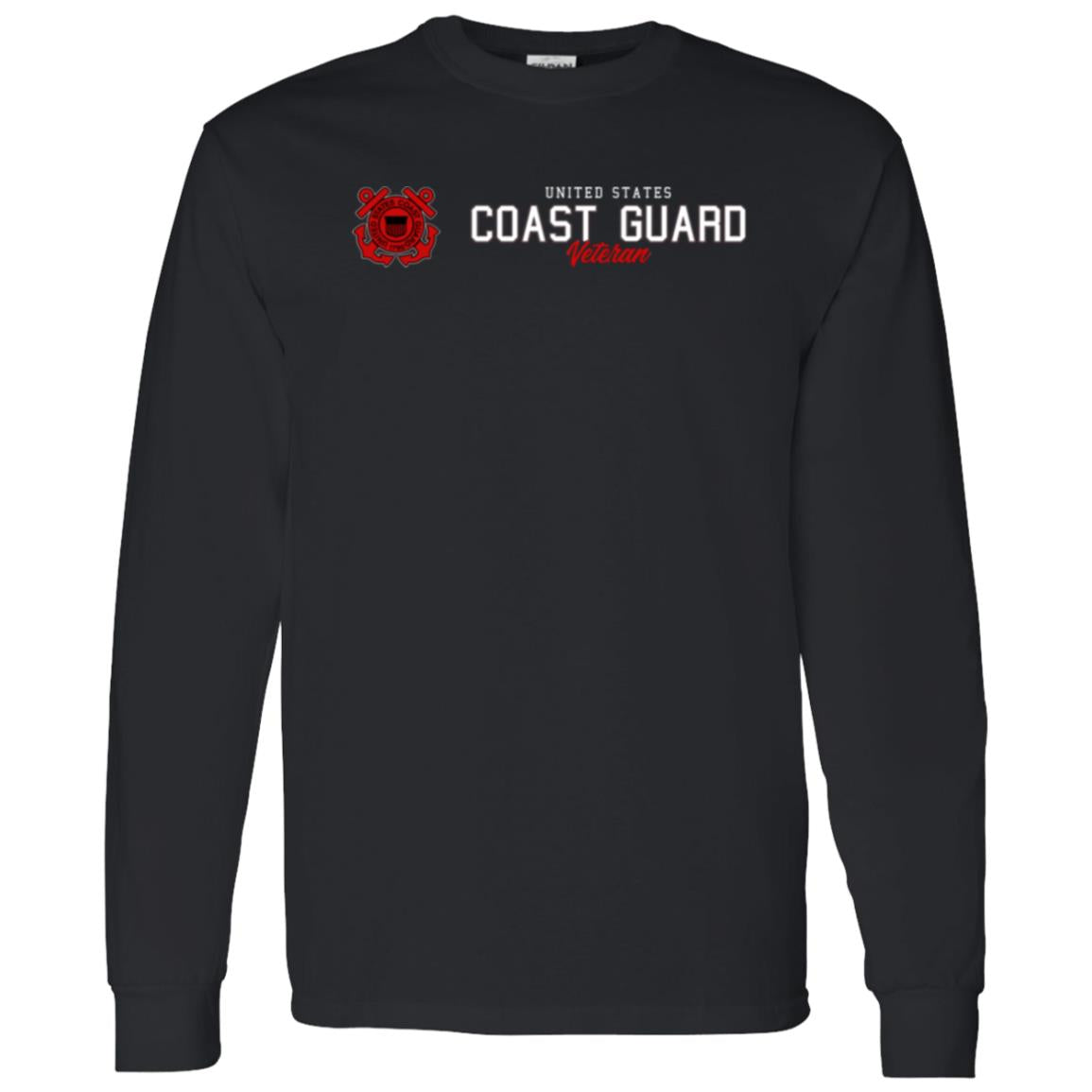 US Coast Guard Veteran Front Shirt