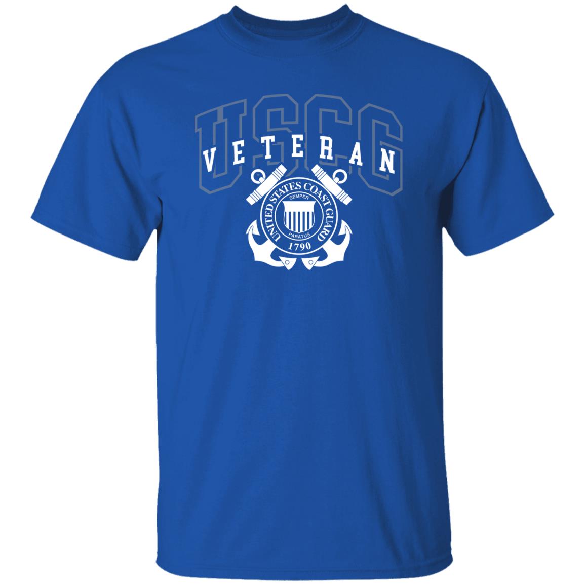 US Coast Guard Veteran Front Shirt