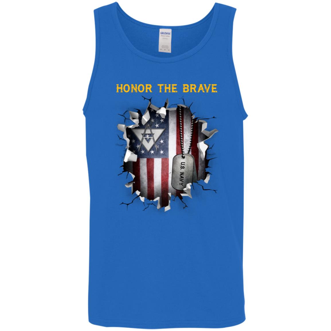 Navy Draftsman Navy DM - Honor The Brave Front Shirt