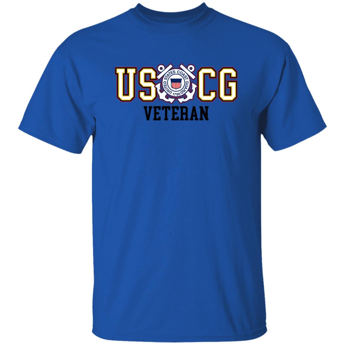 US Coast Guard Veteran Front Shirt