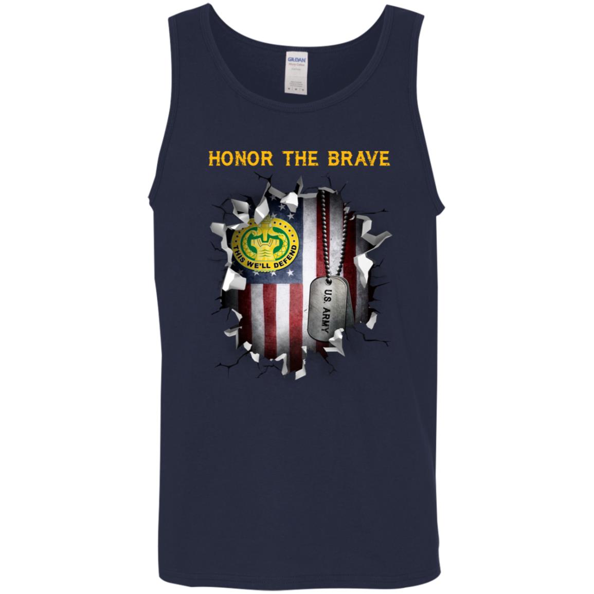 US Army Drill Sergeant  - Honor The Brave Front Shirt