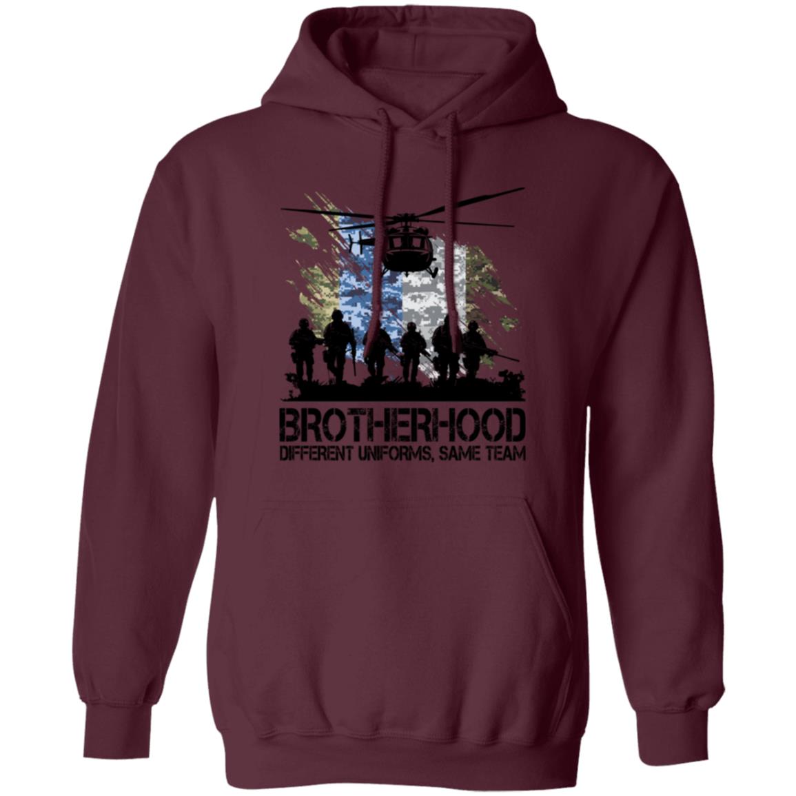 Brotherhood Diffent Uniforms, Same Team Front Shirt